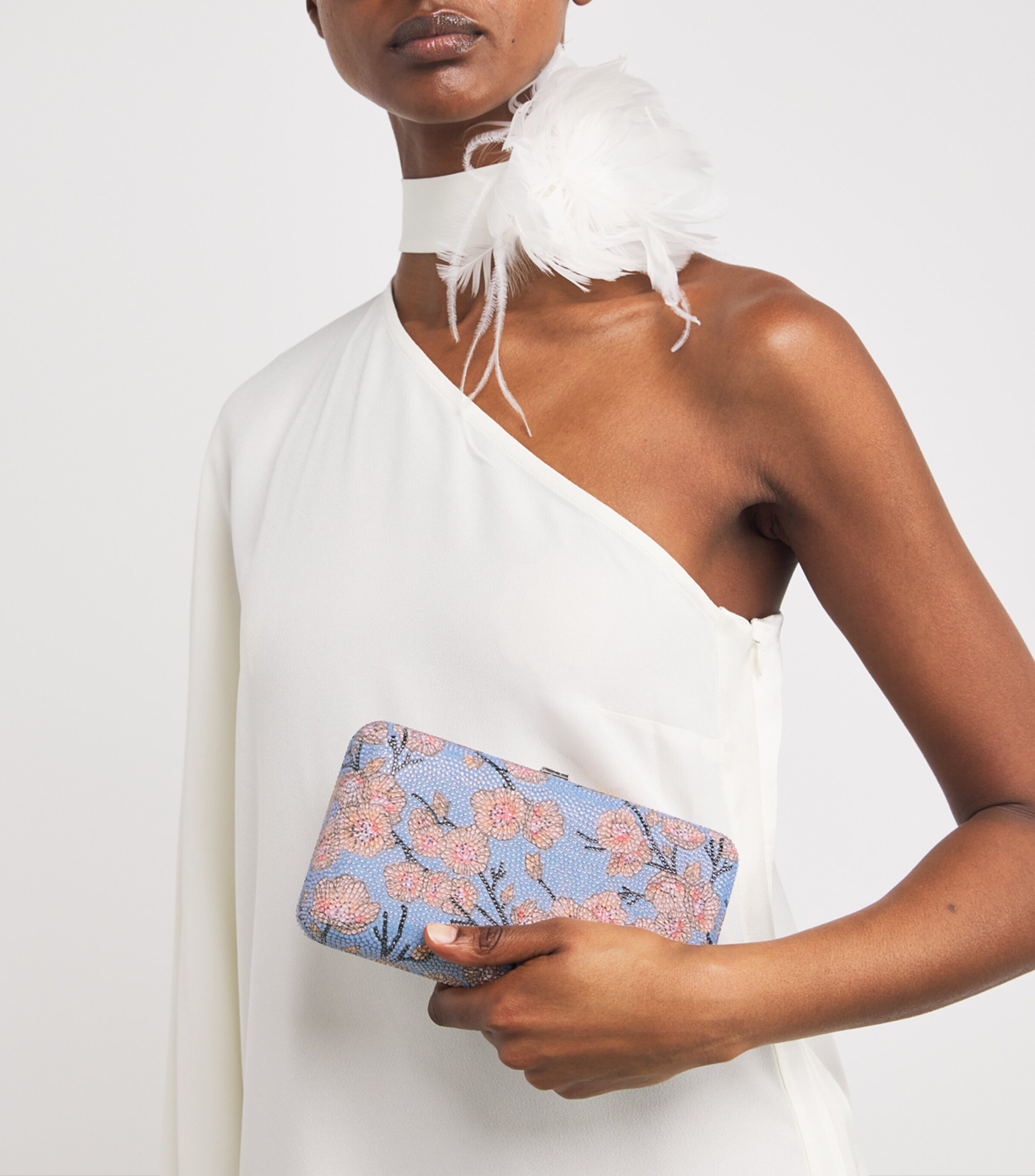 Smooth Rectangle Spring Cherry Clutch Bag SBOMT Image 2