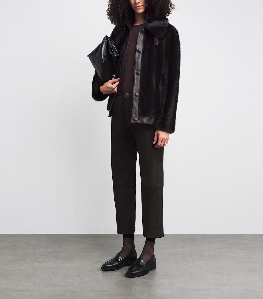 Winslow Low-Rise Boyfriend Jeans CHOCOLATE Image 2