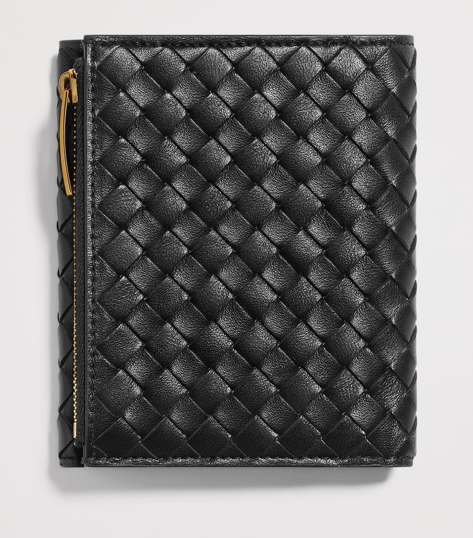 Bottega Veneta Small Leather Piccolo Bifold Wallet Image 3