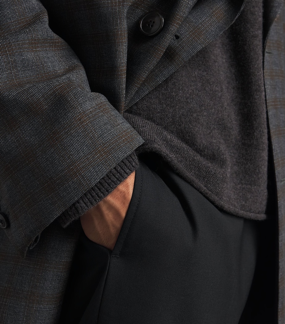 NN.07 Mens Wool Sammy Sweater Earth Mel Image 3