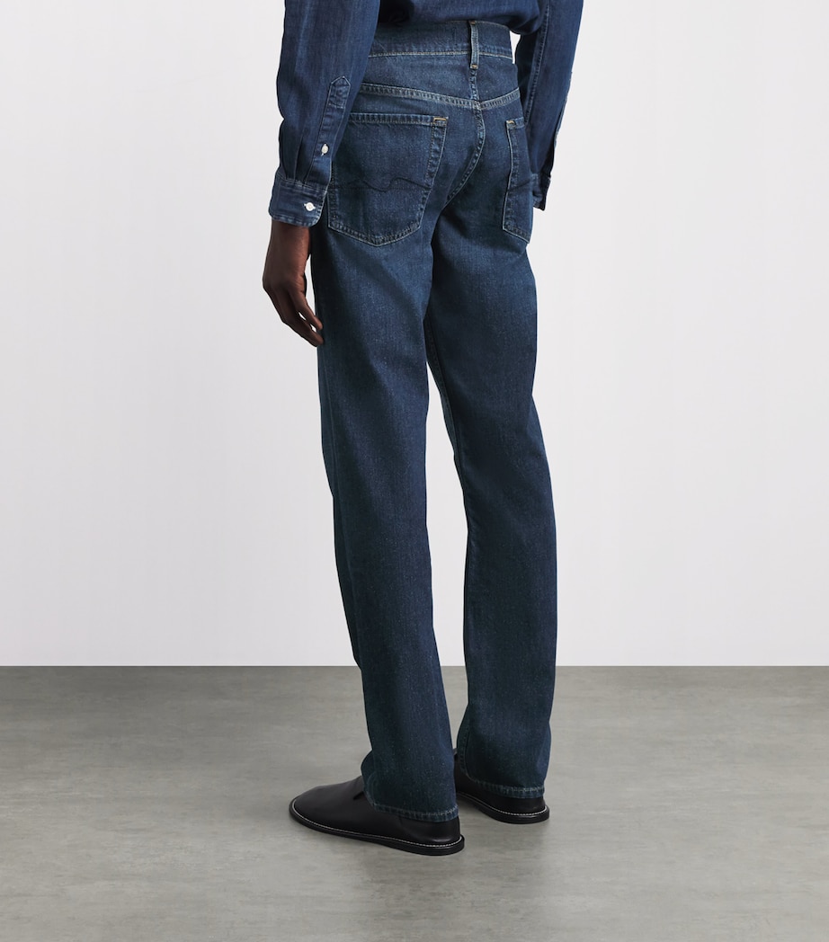 7 For All Mankind Mens The Straight Jeans Universe Image 5