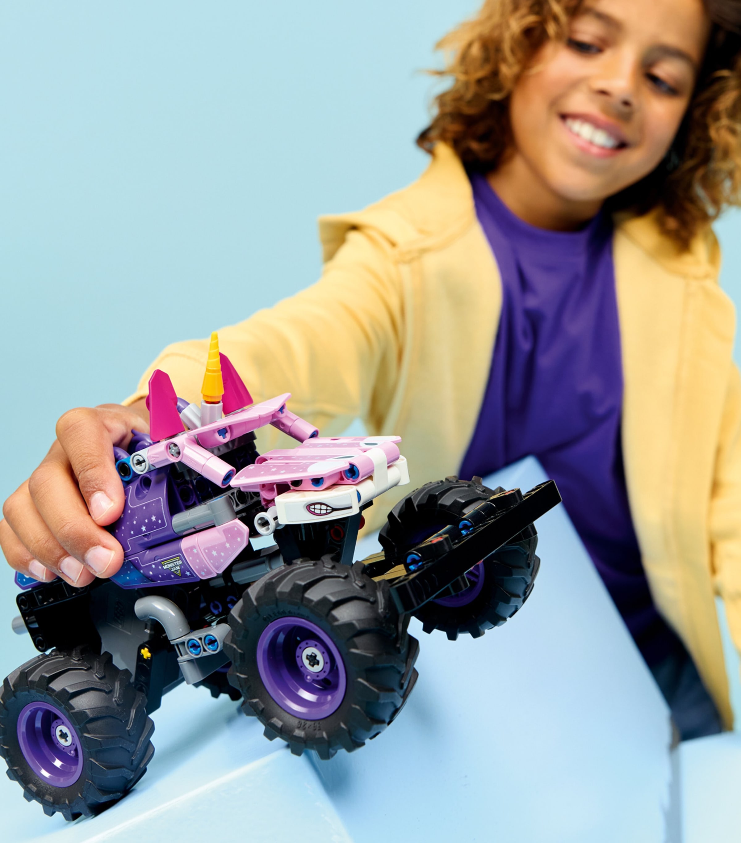 Technic Monster Jam Sparkle Smash Pull-Back Truck 42220 MULTI Image 5