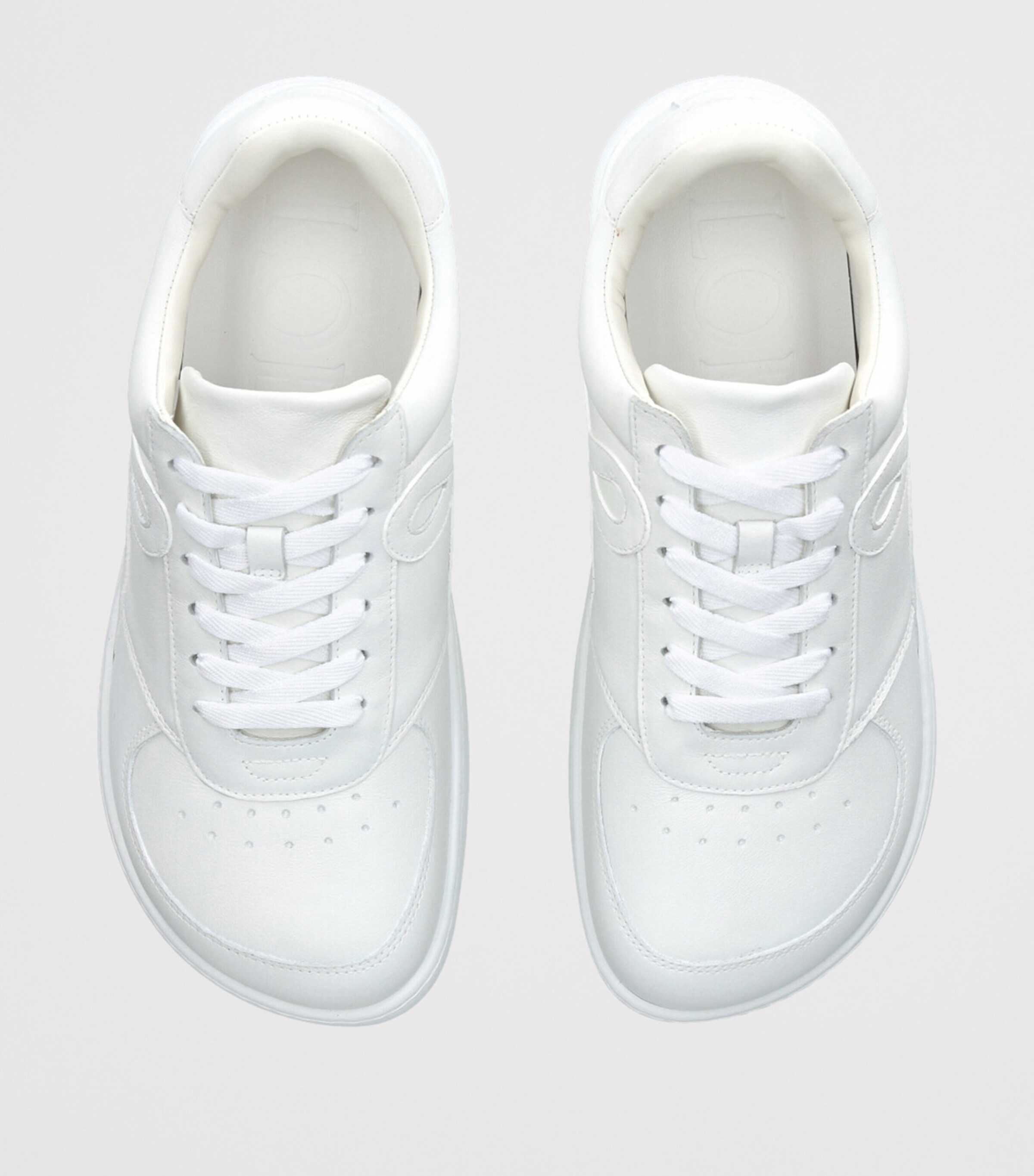 Leather Jambo Sneakers WHITE Image 4