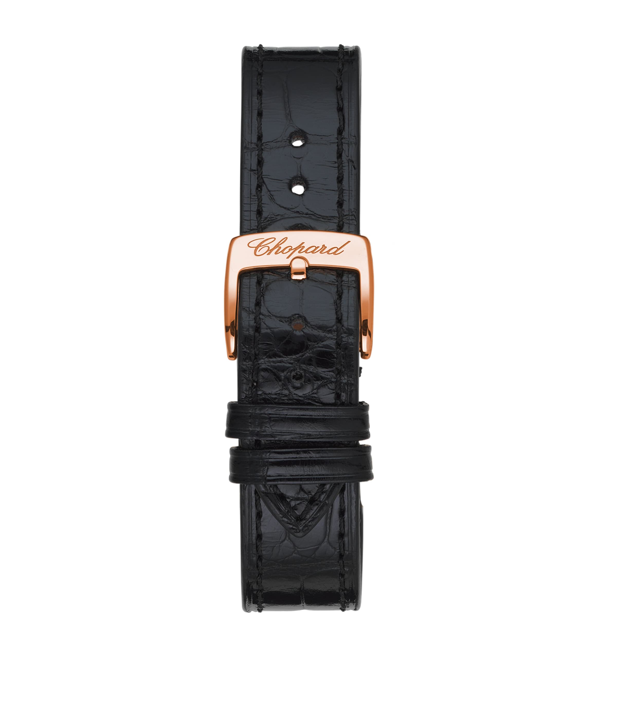 Rose Goldand Diamond Happy Sport Watch 30mm 18K ROSE GOLD Image 3