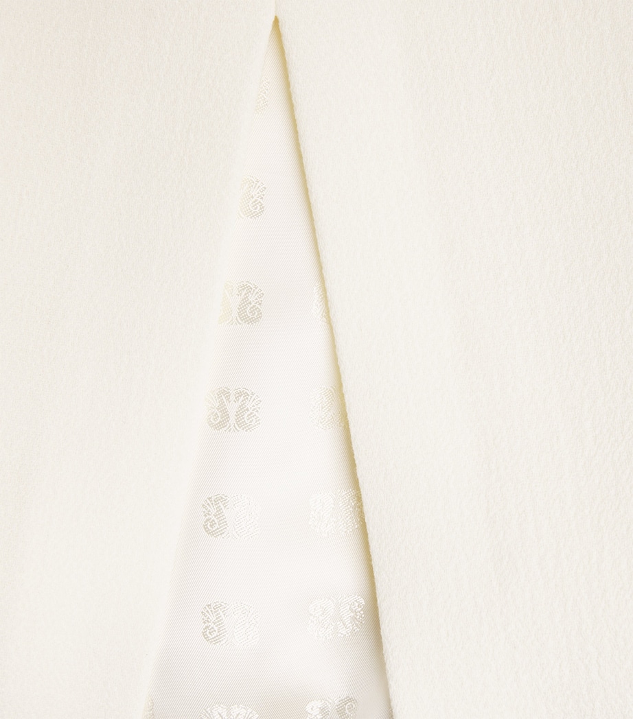 Virgin Wool Resolute Midi Dress W006 SNOW Image 5