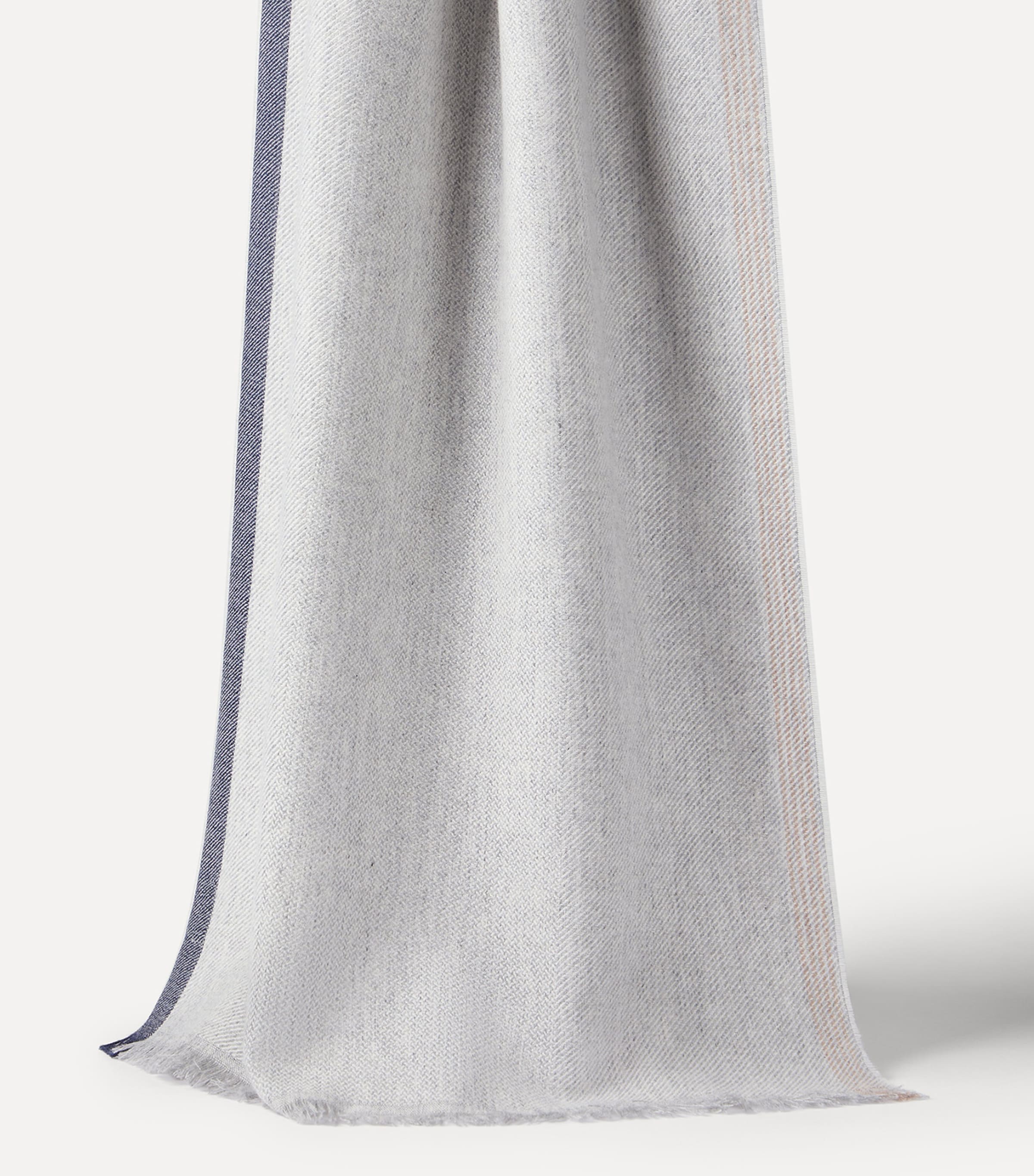 Brunello Cucinelli Cashmere Fringe-Trim Scarf Image 2