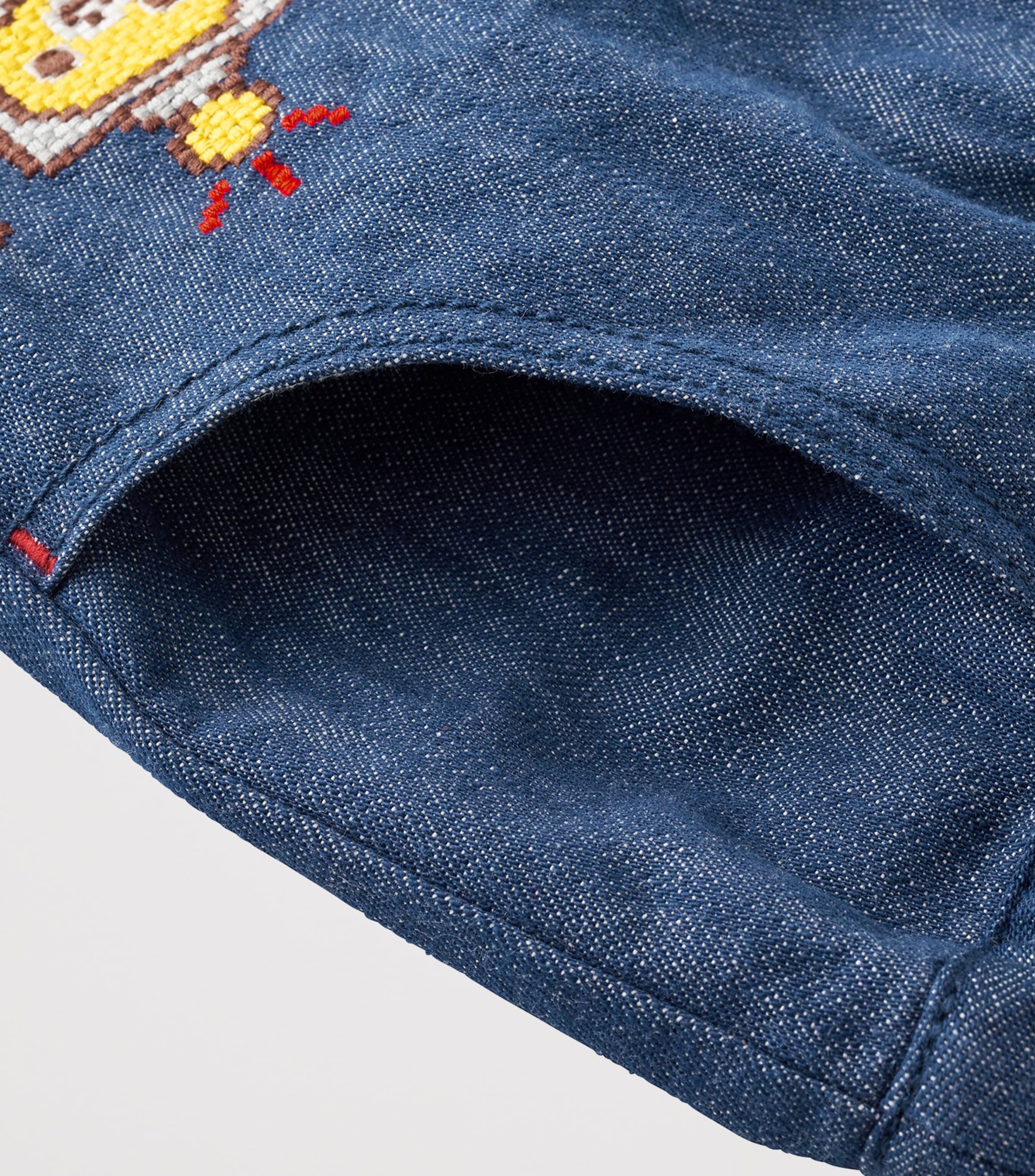 Miki House Embroidered Robot Trousers (1-7 Years) Image 3