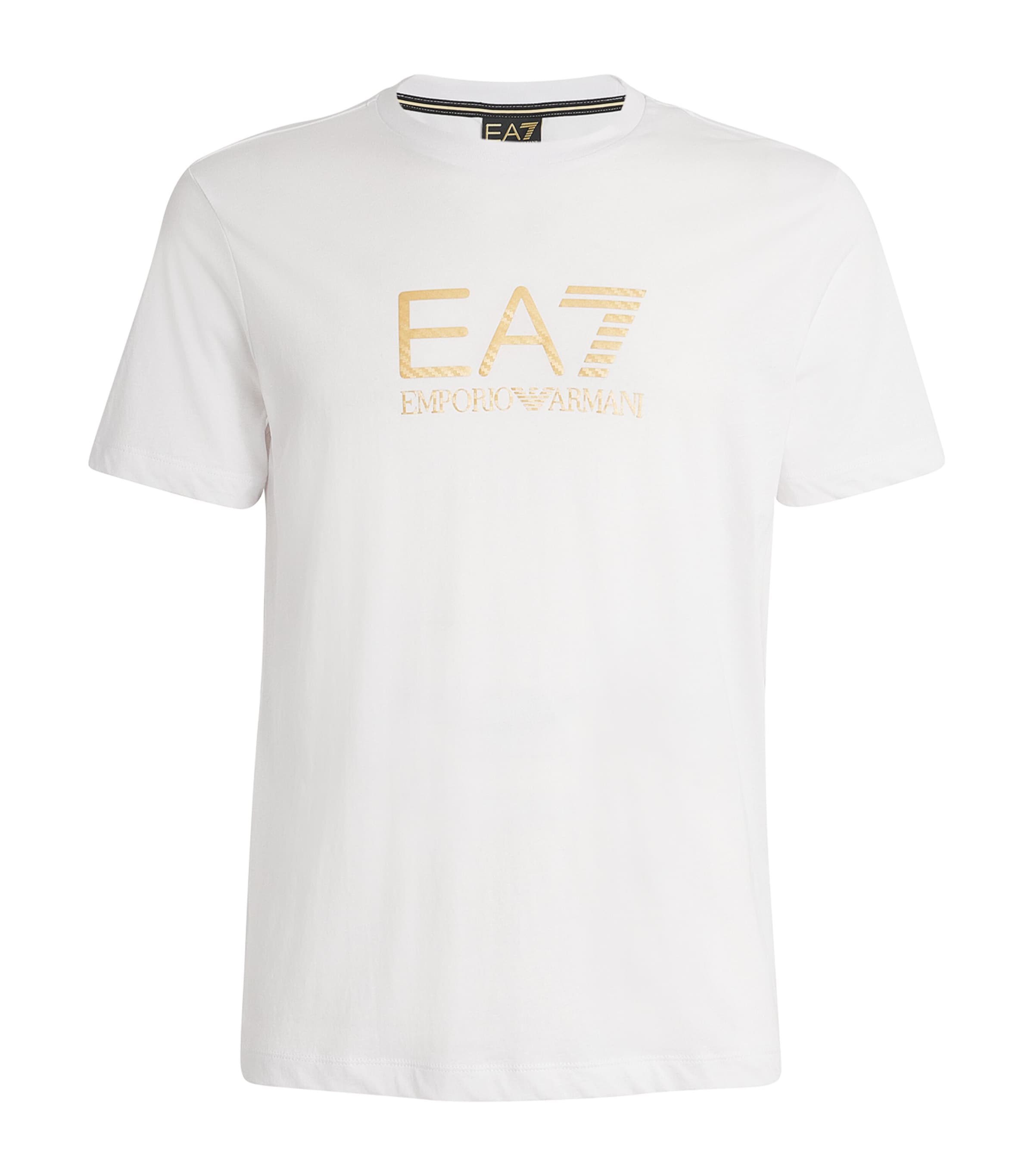 EA7 COTTON LOGO T-SHIRT 