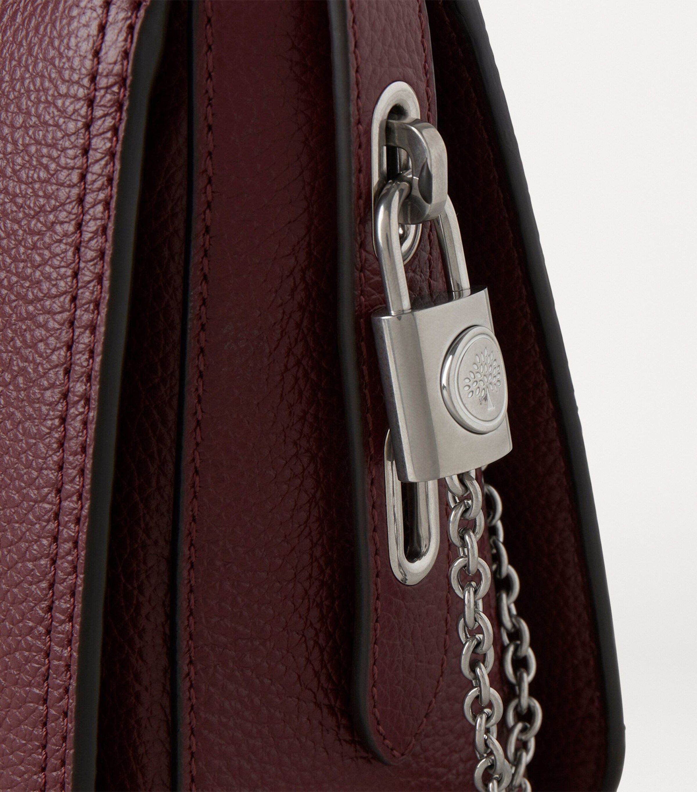Leather Billie Cross-Body Bag BLACK CHERRY Image 5