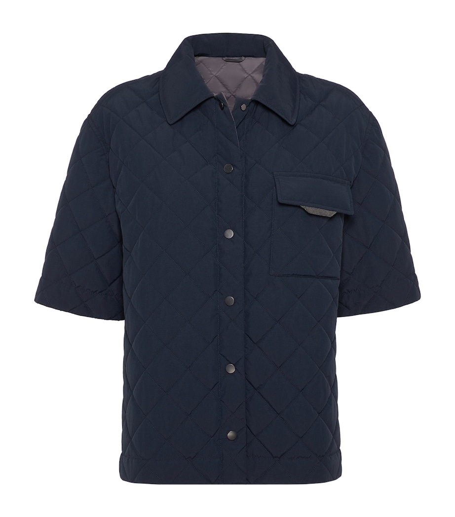 Padded Short-Sleeve Jacket C1780 Image 1