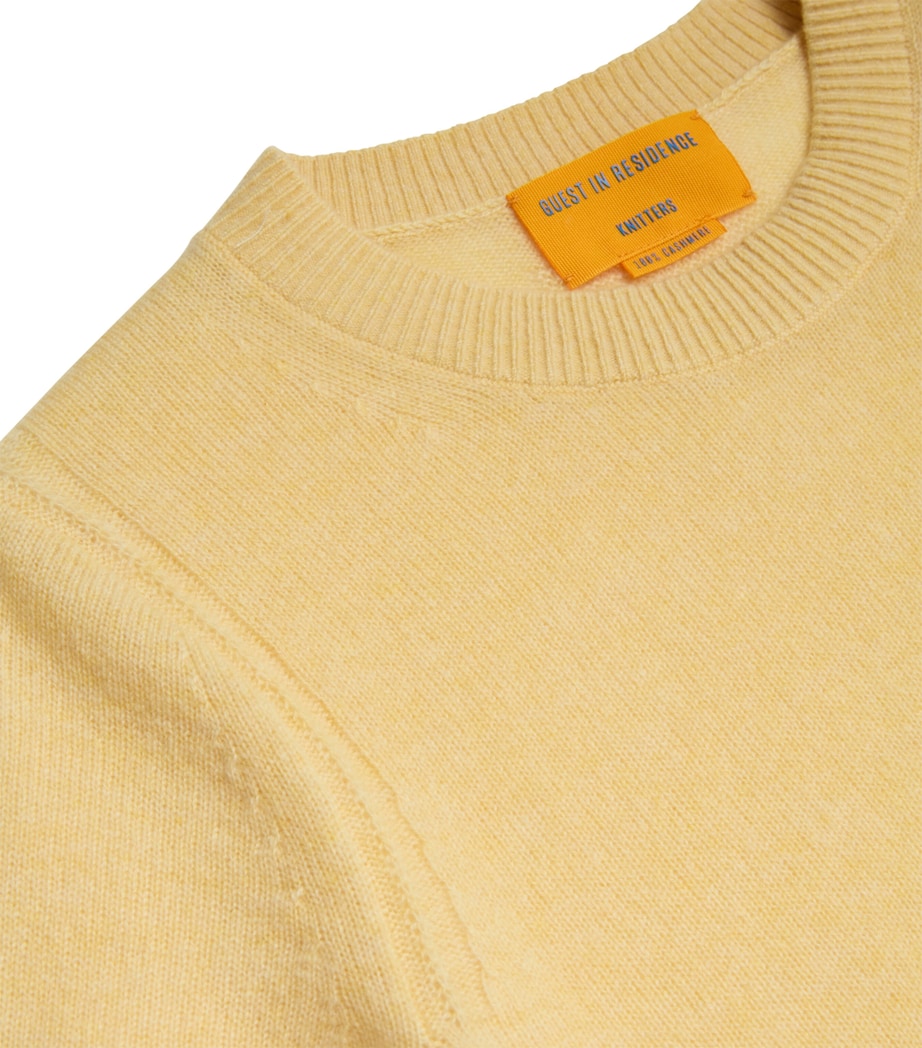 Cashmere Short-Sleeve Sweater BUT BUTTER Image 2