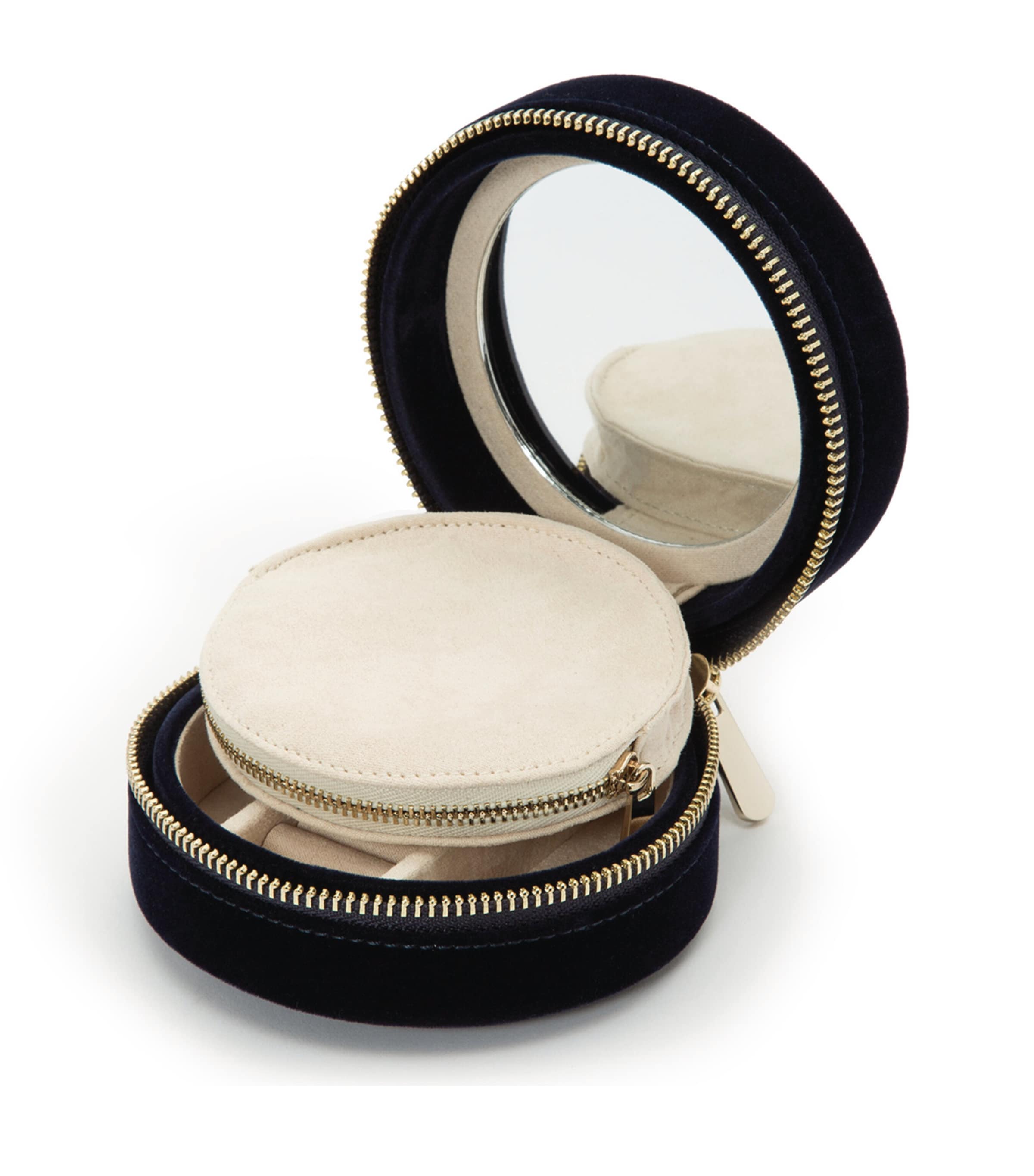 Zoe Travel Jewellery Case INDIGO Image 3