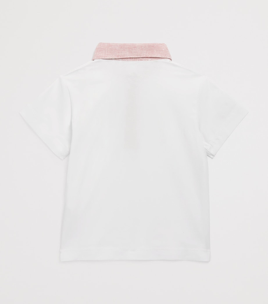 Per Te Two-Tone Polo Shirt (3 Months – 4 Years) Image 2