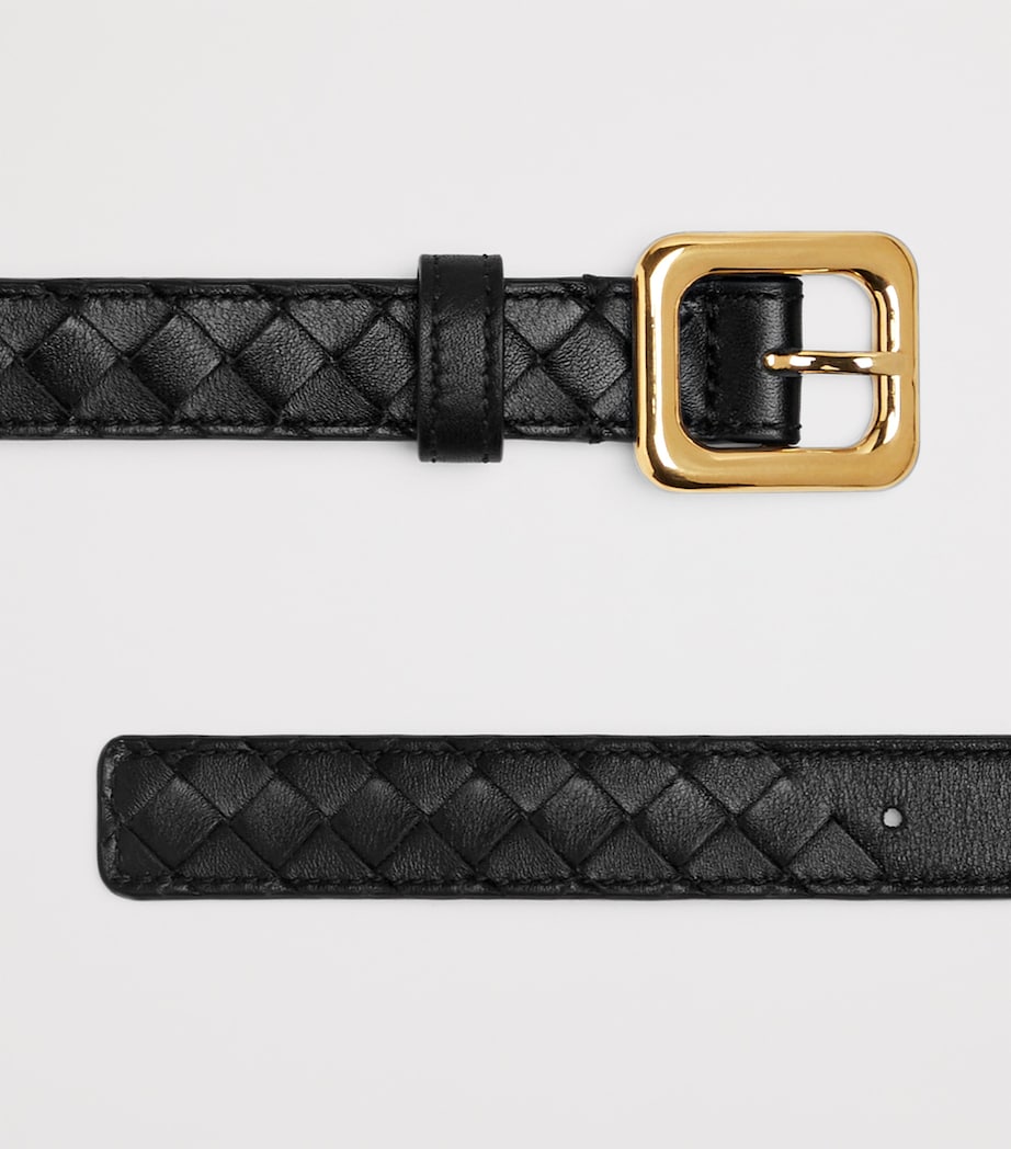Calfskin Intrecciato Belt 1019 Image 5