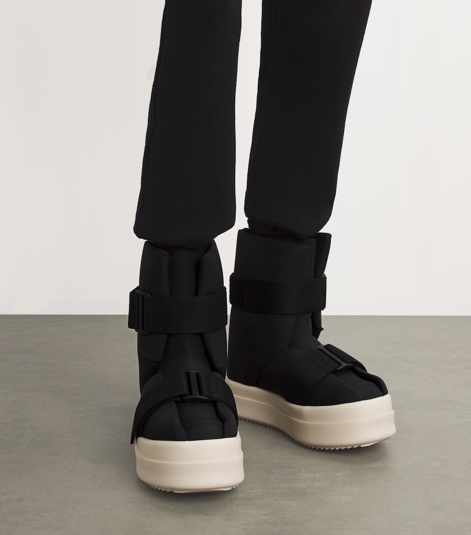 Rick Owens Mens x Moncler Padded Nylon Ski Boots Image 5