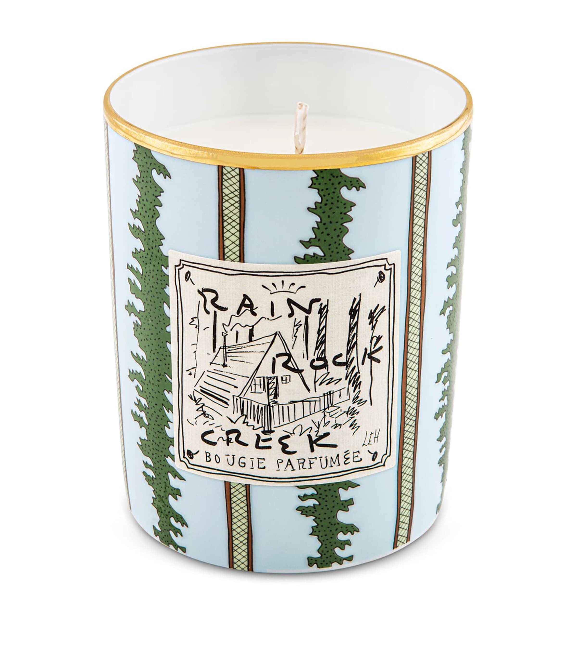 GINORI 1735 x Luke Edward Hall Rain Rock Creek Scented Candle | Home New In | Home Accessories | Candles