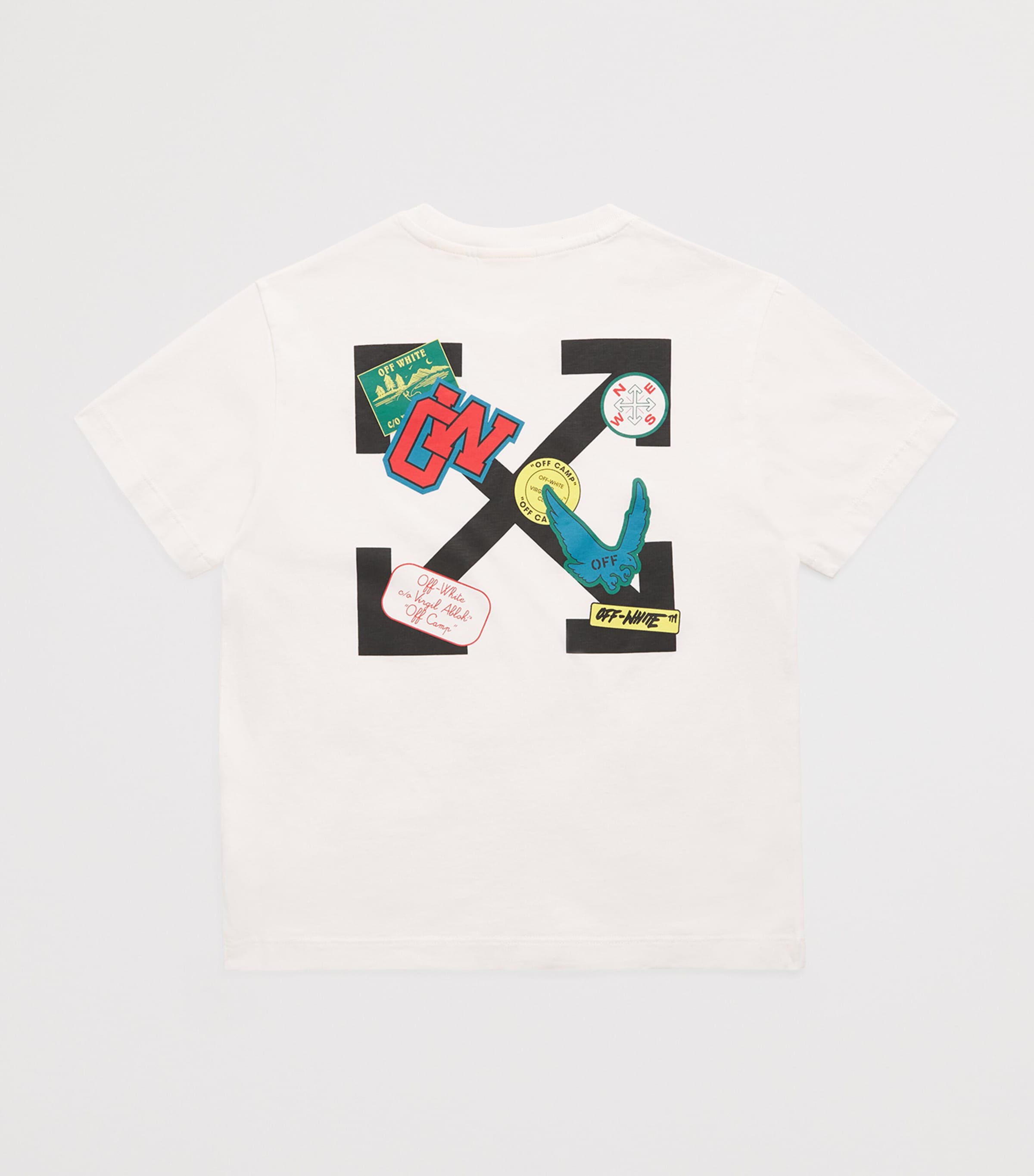 Off-White Kids Cotton Arrow T-Shirt (4-12+ Years) White Image 2