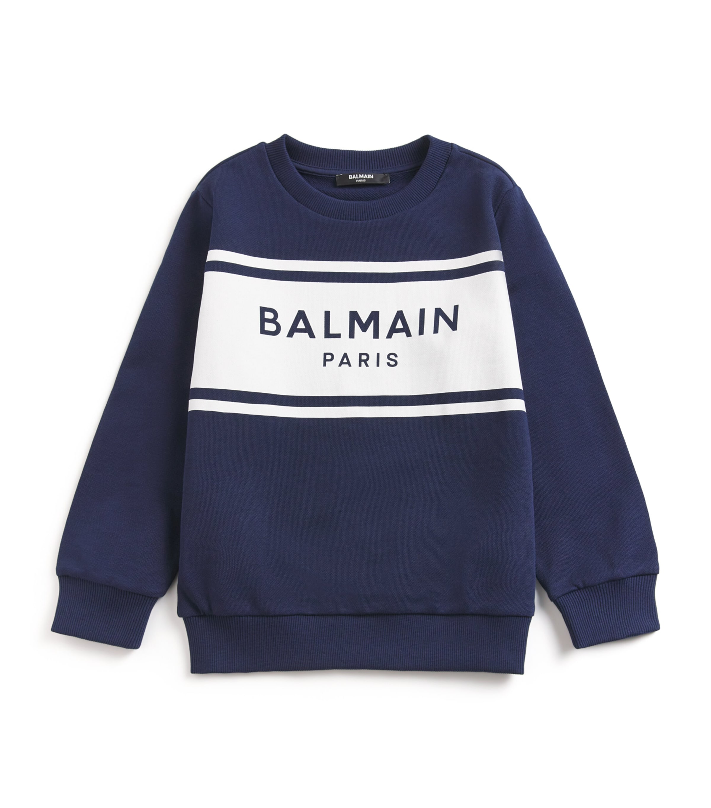 Logo Sweatshirt (4-14 Years) 617BC BLUE/WHITE Image 1