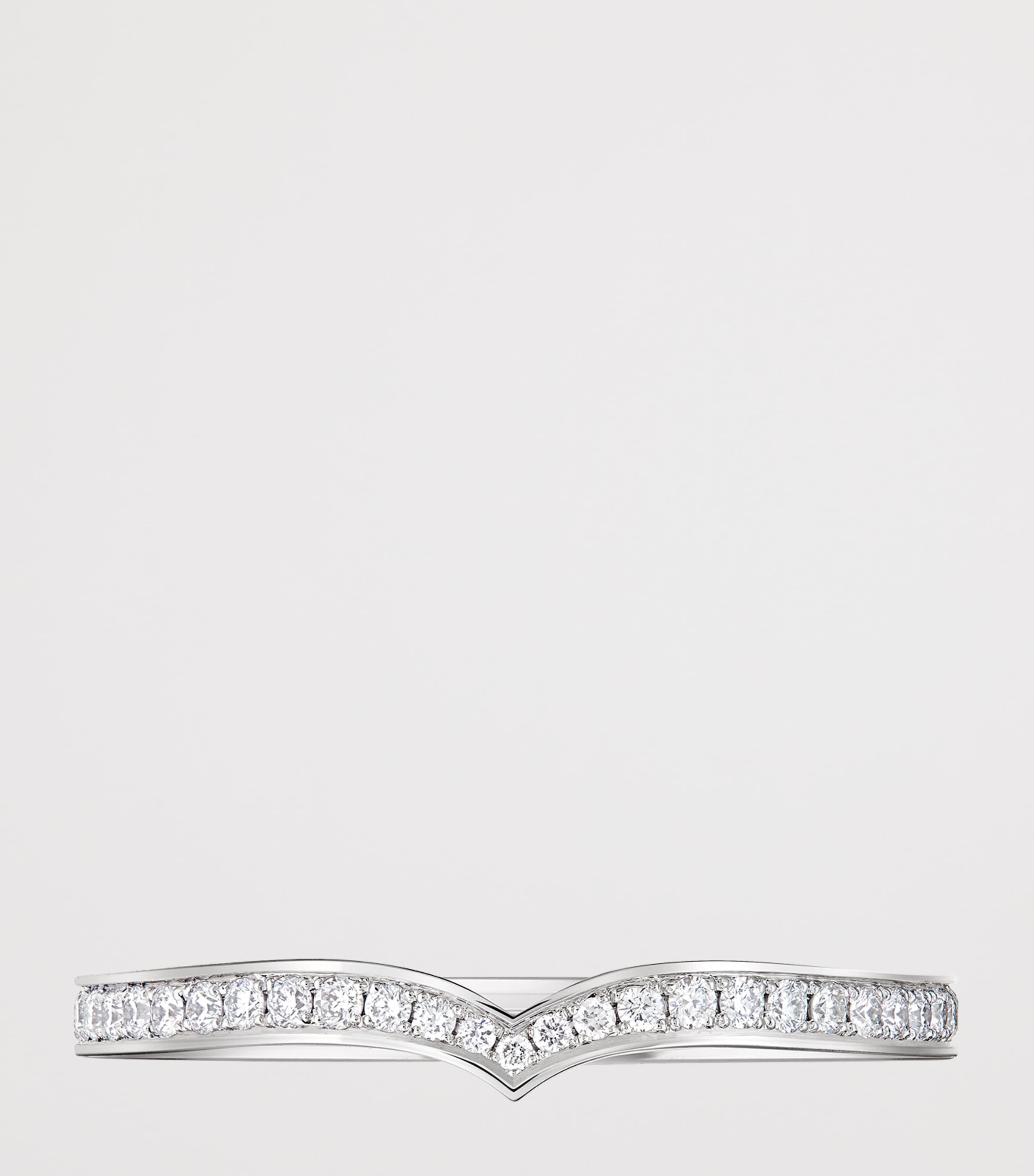 Boucheron Platinum and Diamond Pont de Paris Wedding Band White Gold Image 3