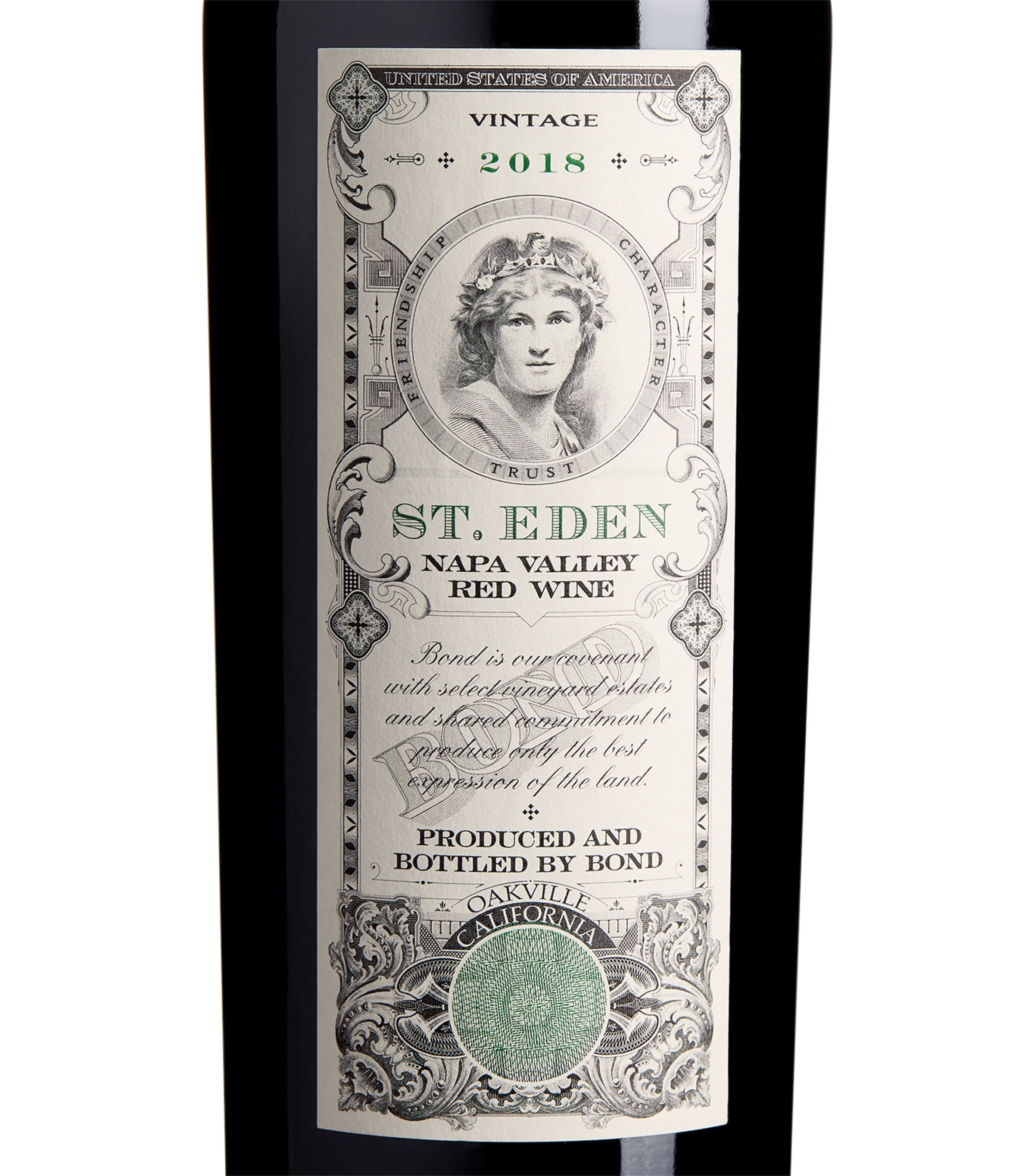 St. Eden Cabernet Sauvignon 2018 (75cl) - Napa Valley, USA NO COLOUR Image 2