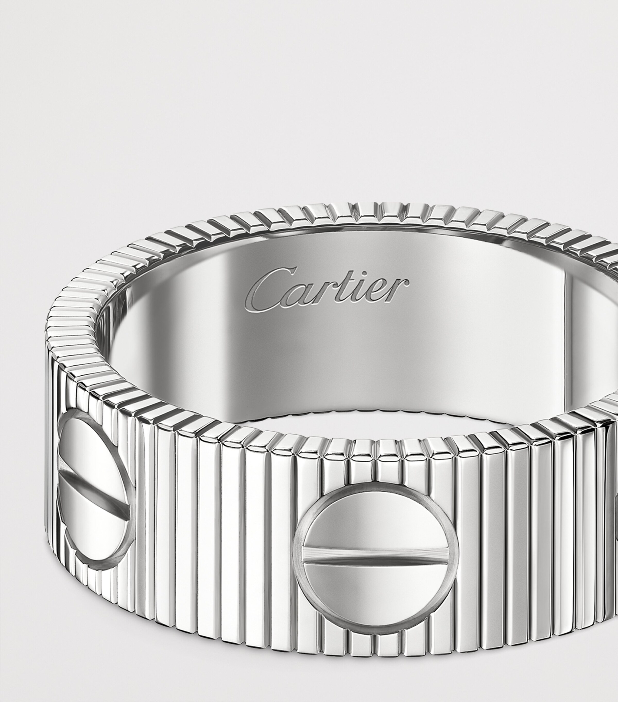 White Gold LOVE Unlimited Ring WHITE GOLD Image 3