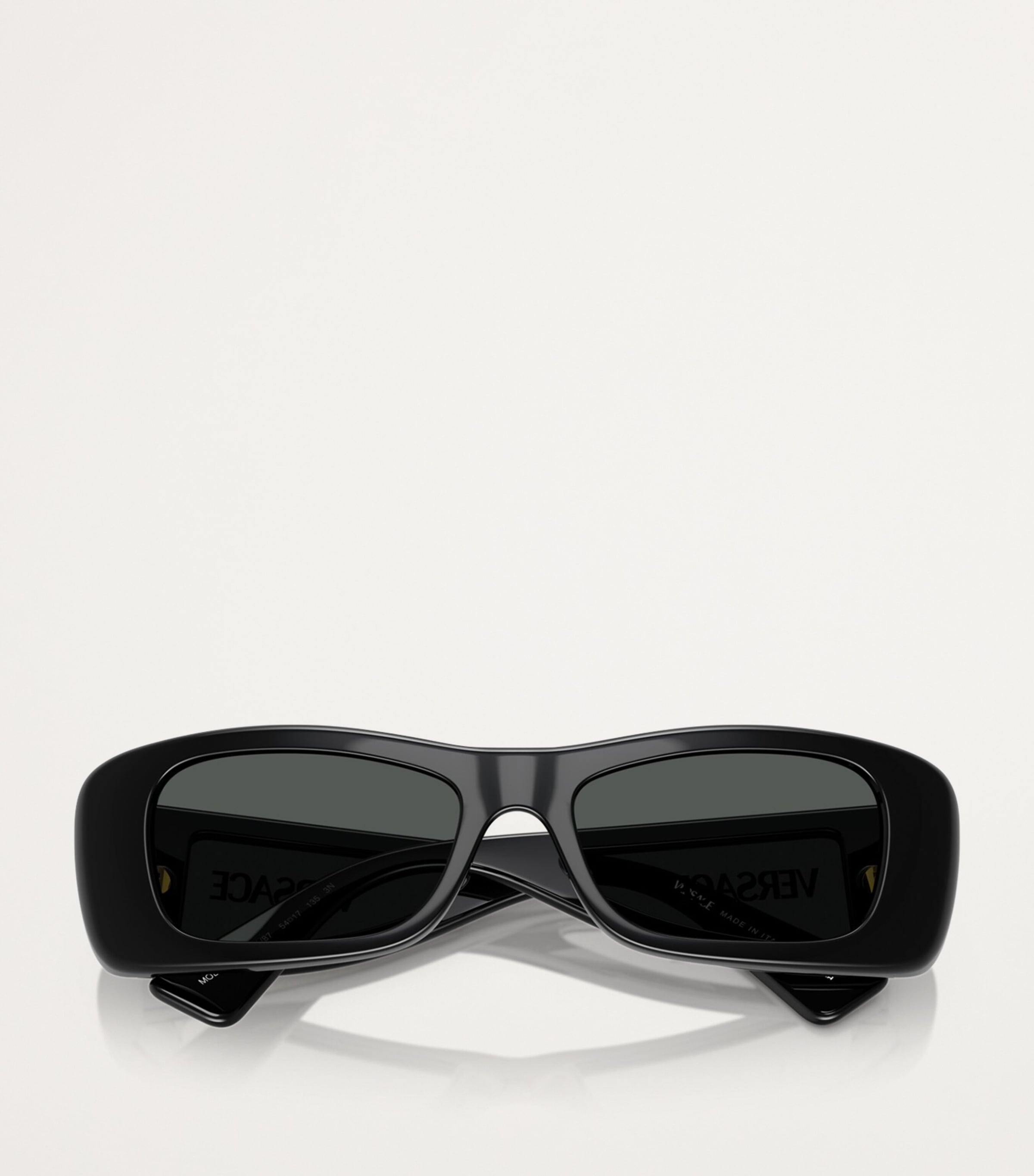 Versace Acetate Rectangular Sunglasses Image 5