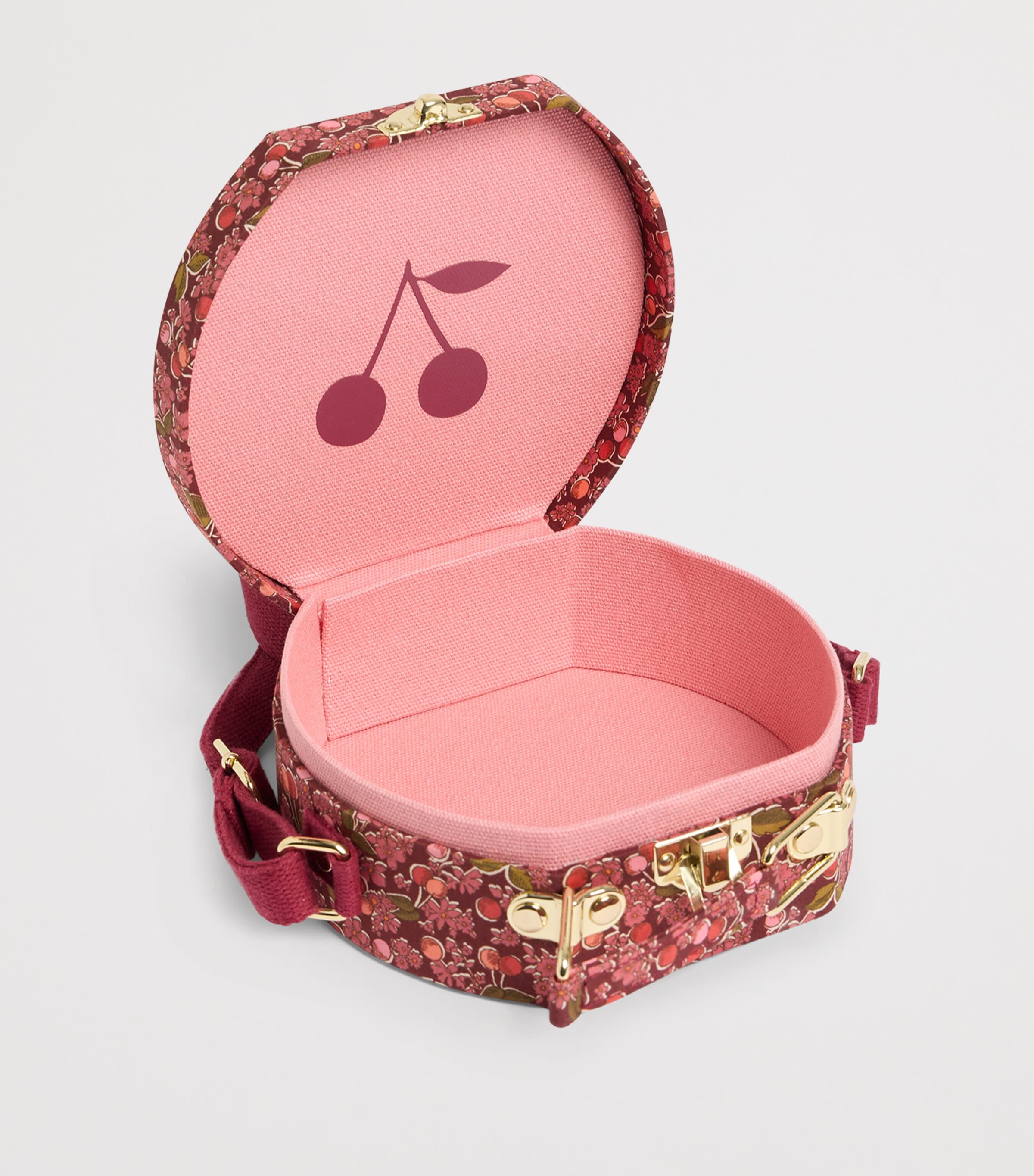 Mini Jadore Satchel Bag IM GRENADINE Image 3