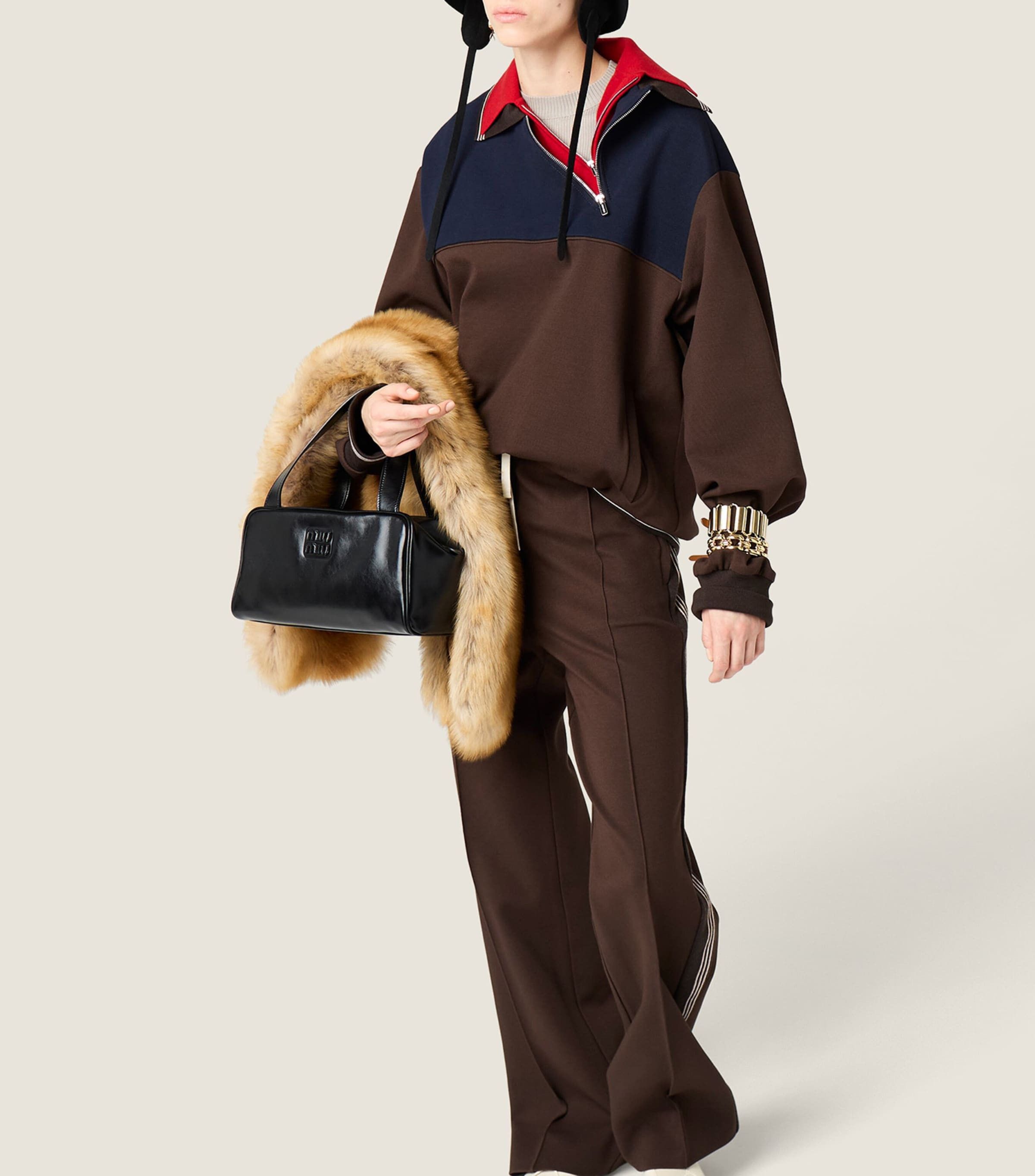 Leather Top-Handle Bag F0002 Image 2