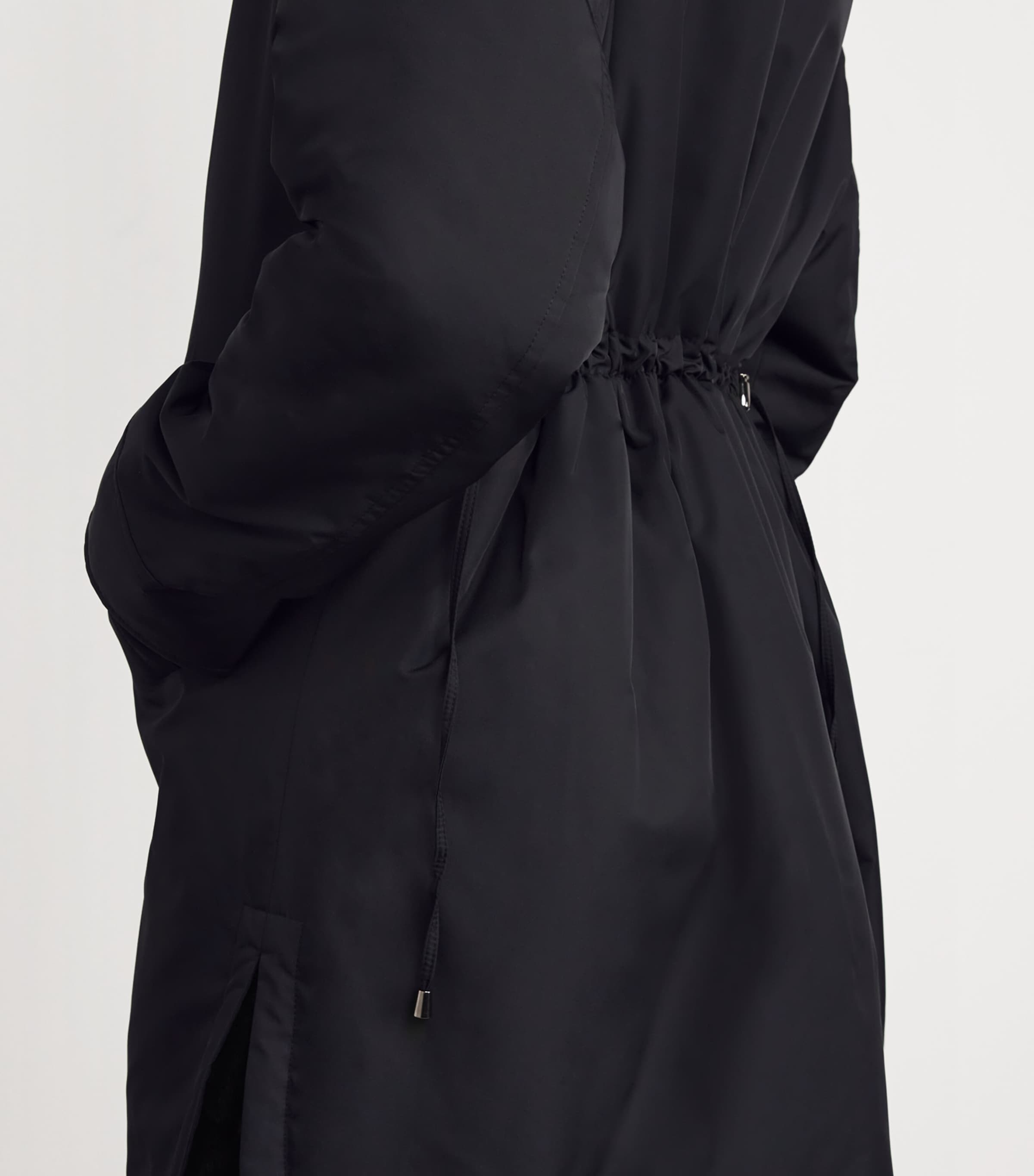 Fox-Rabbit Fur-Trim Parka C99 Image 7