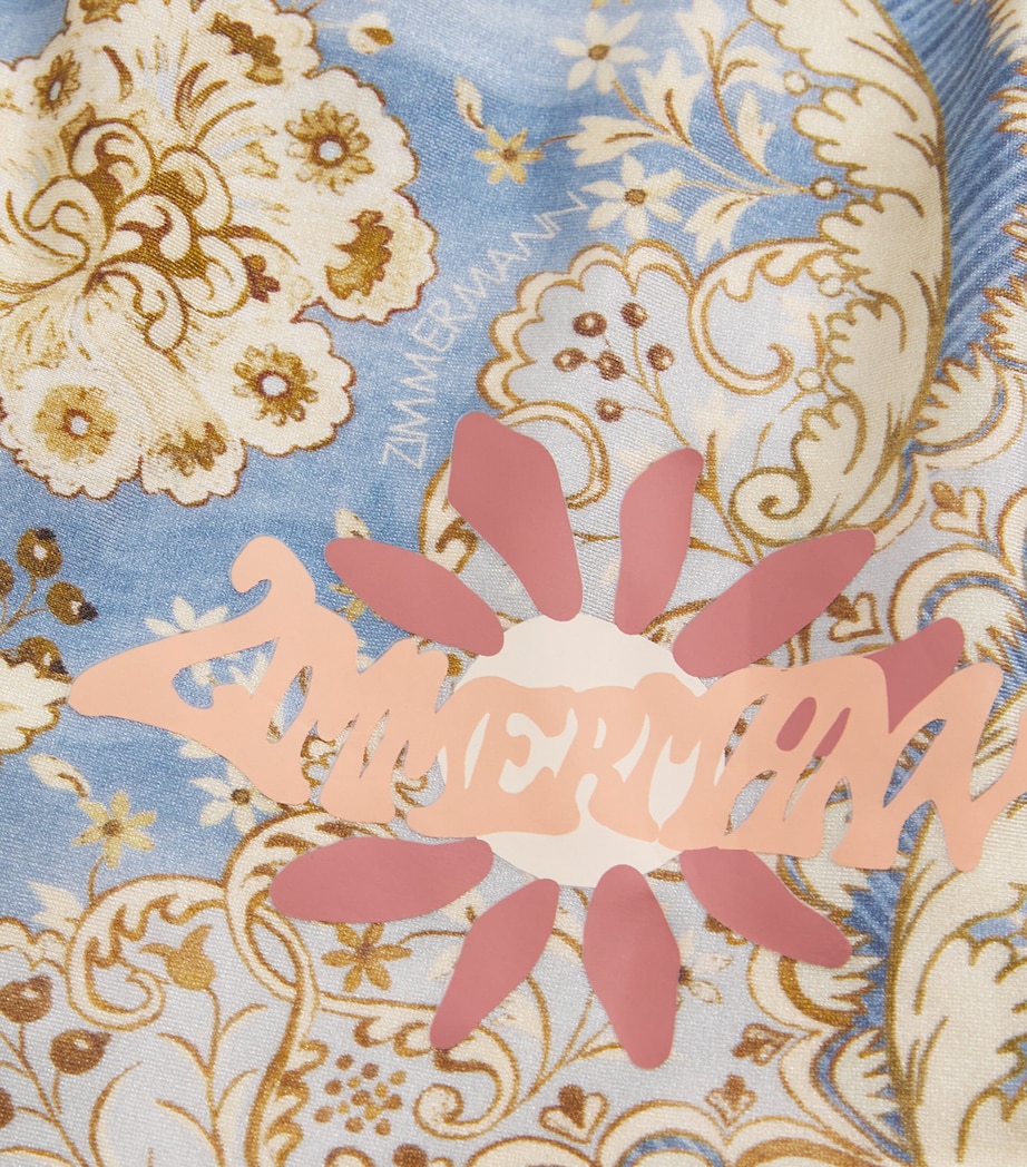 Floral Daylight Swimsuit (1-12 Years) BANDANA FLORAL DENIM Image 3