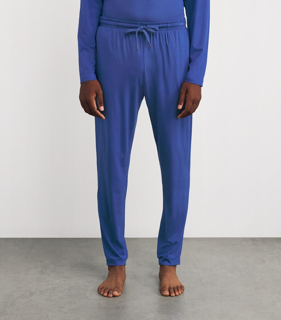 Micromodal Basel Sweatpants BLUE Image 3