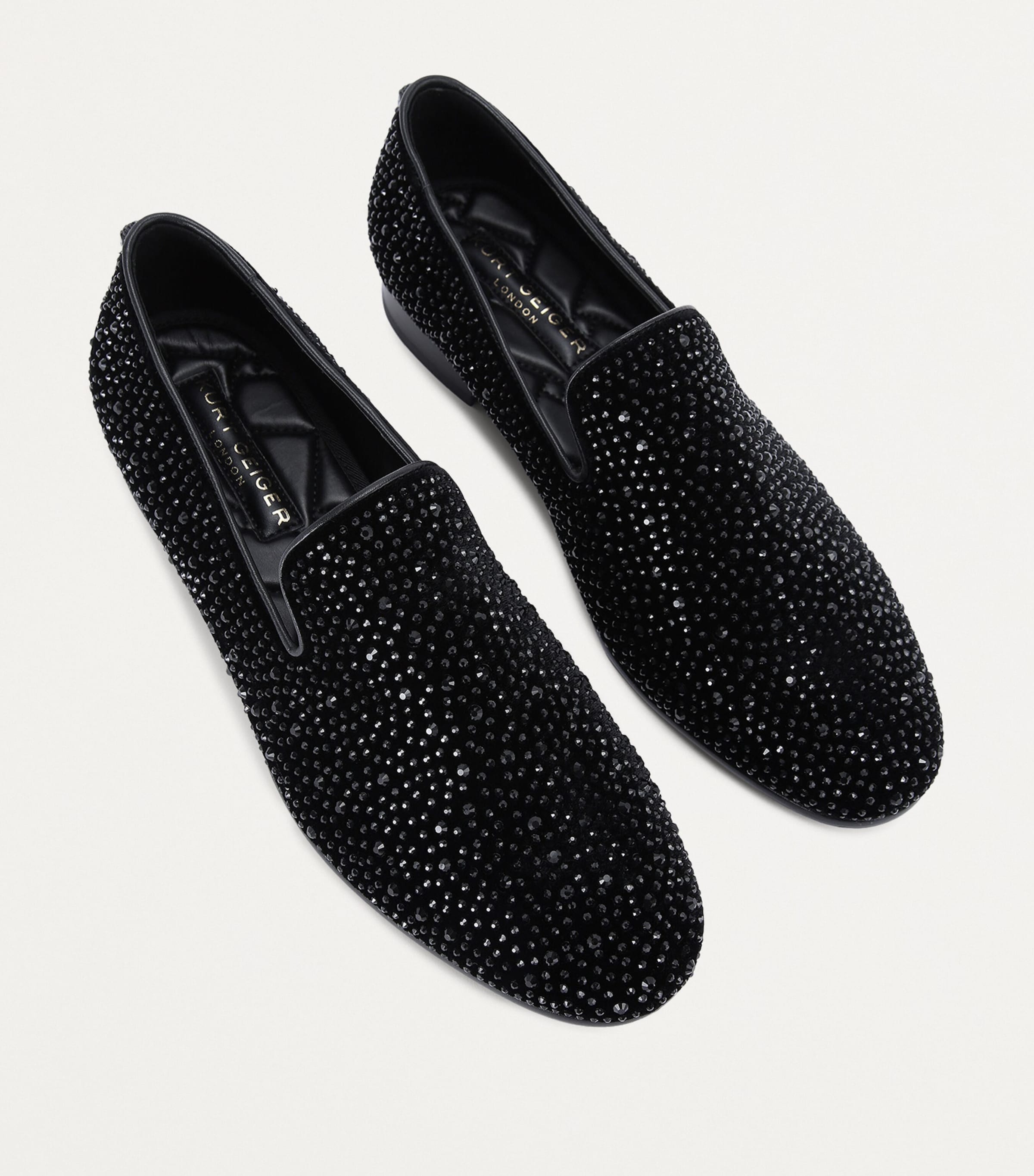 Embellished Ace Loafers BLACK Image 3