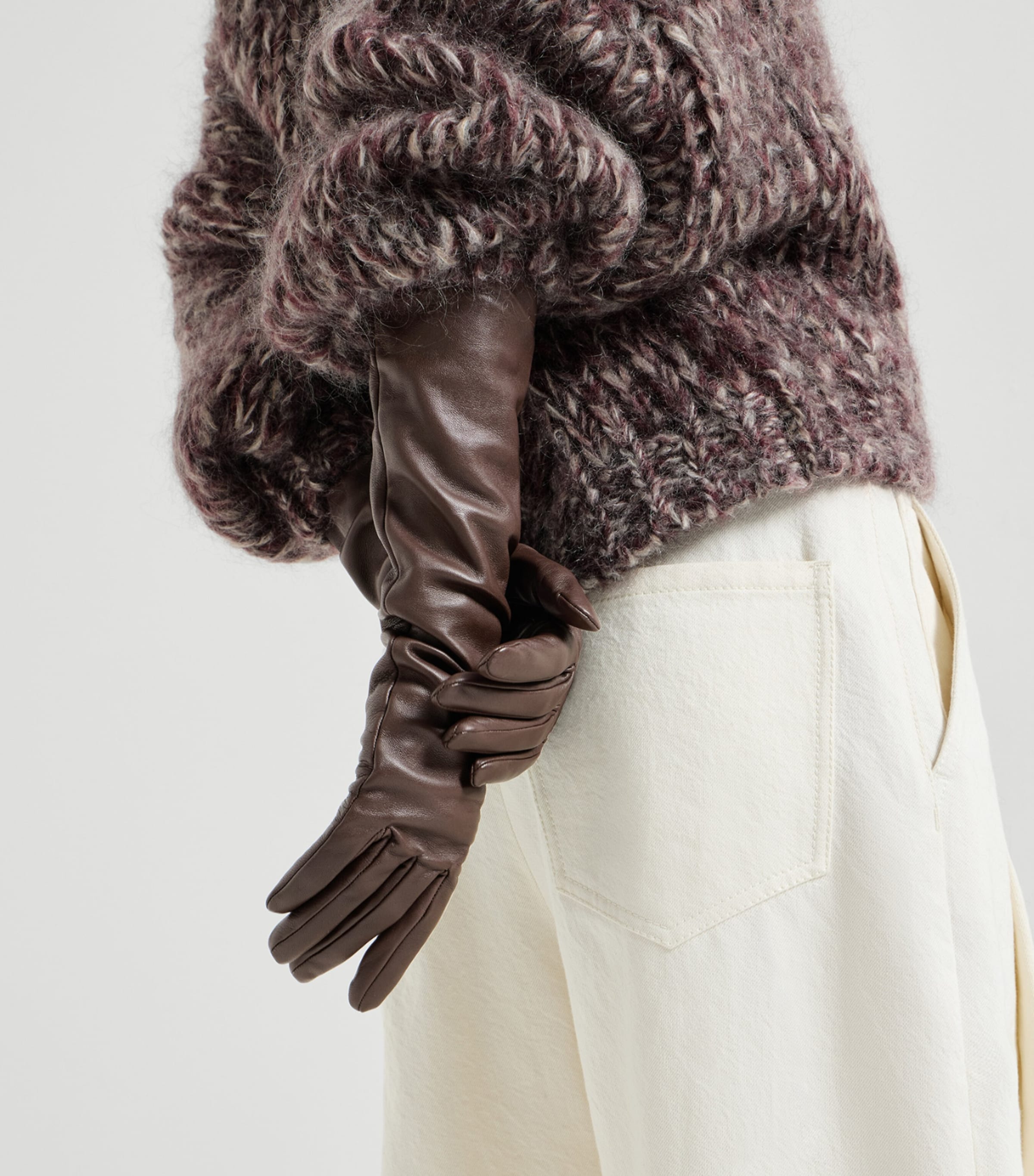 Brunello Cucinelli Leather Gloves Image 2