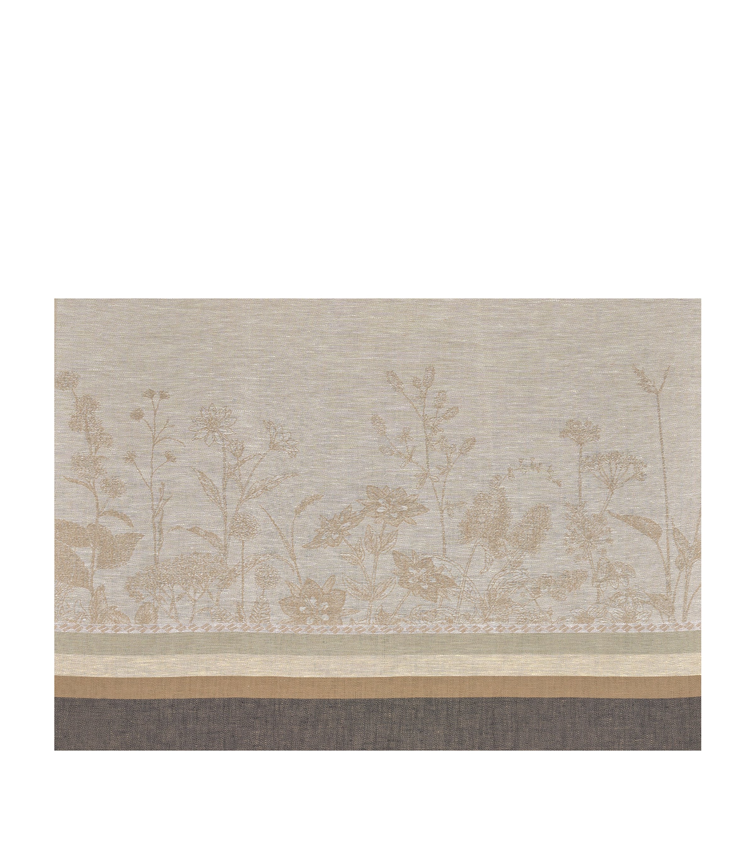 Le Jacquard Français Linen Instant Bucolique Placemat (50cm x 36cm) Beige Image 1
