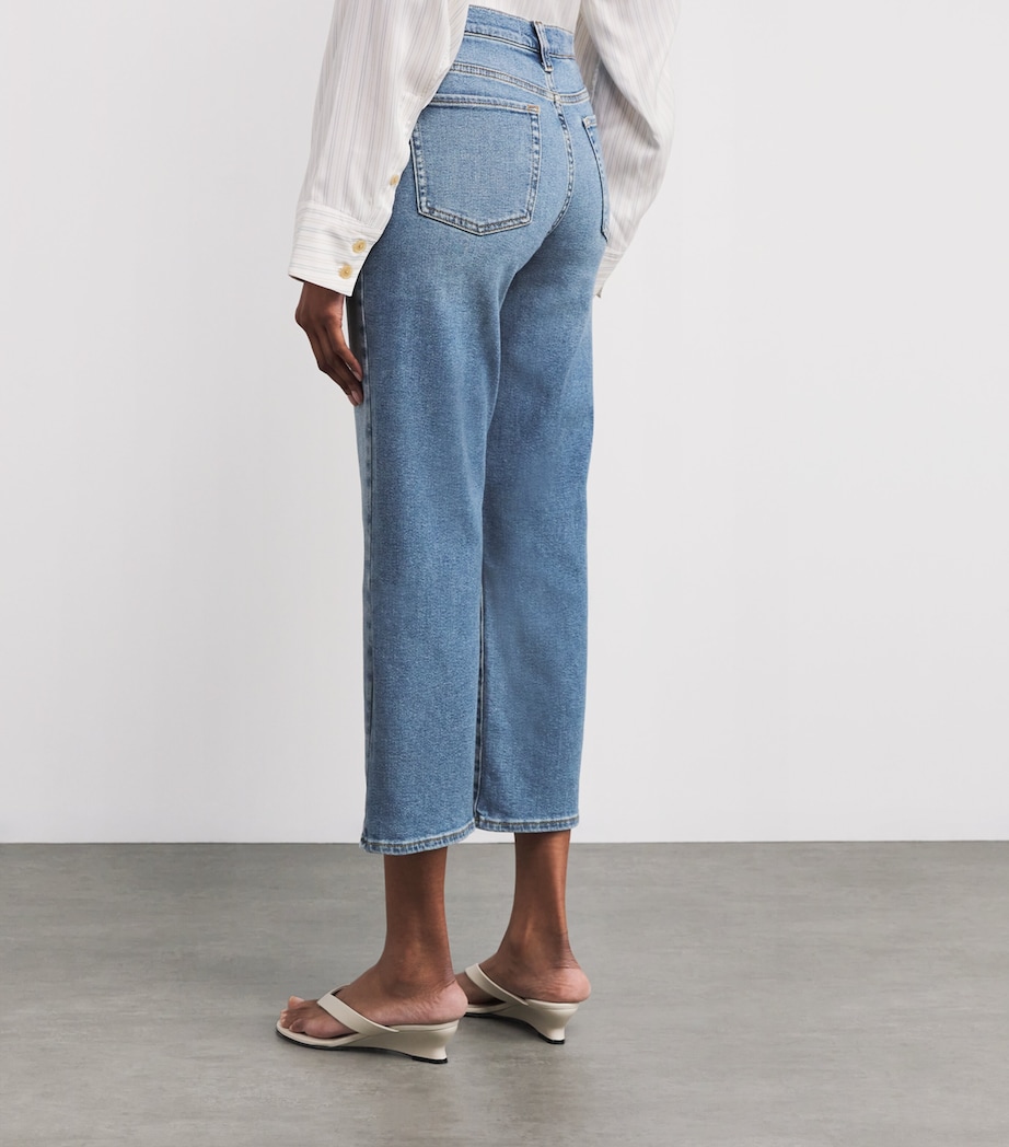 Cropped Alexa Straight Jeans U71BD FANCY Image 4