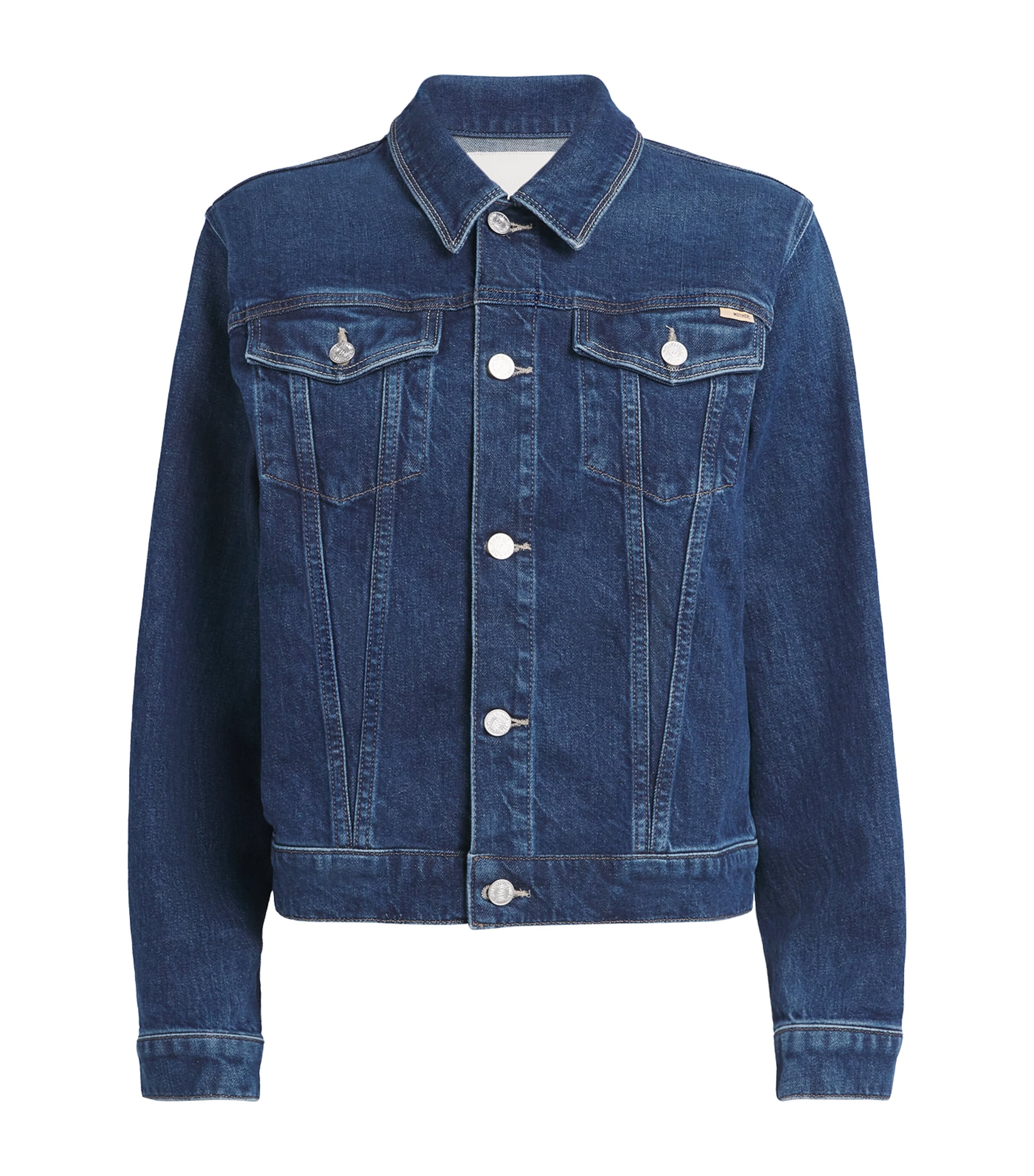Mother The Bruiser Perfectly Imperfect Jacket In Blue