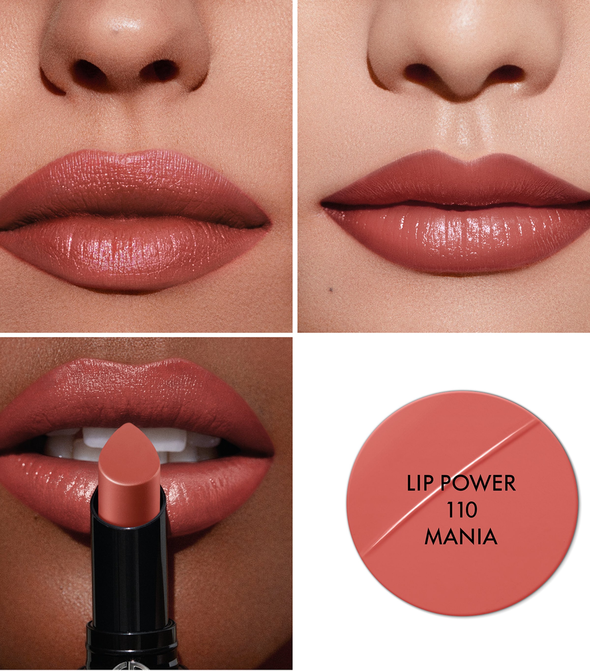 Armani Lip Power Vivid Color Long Wear Lipstick Image 4