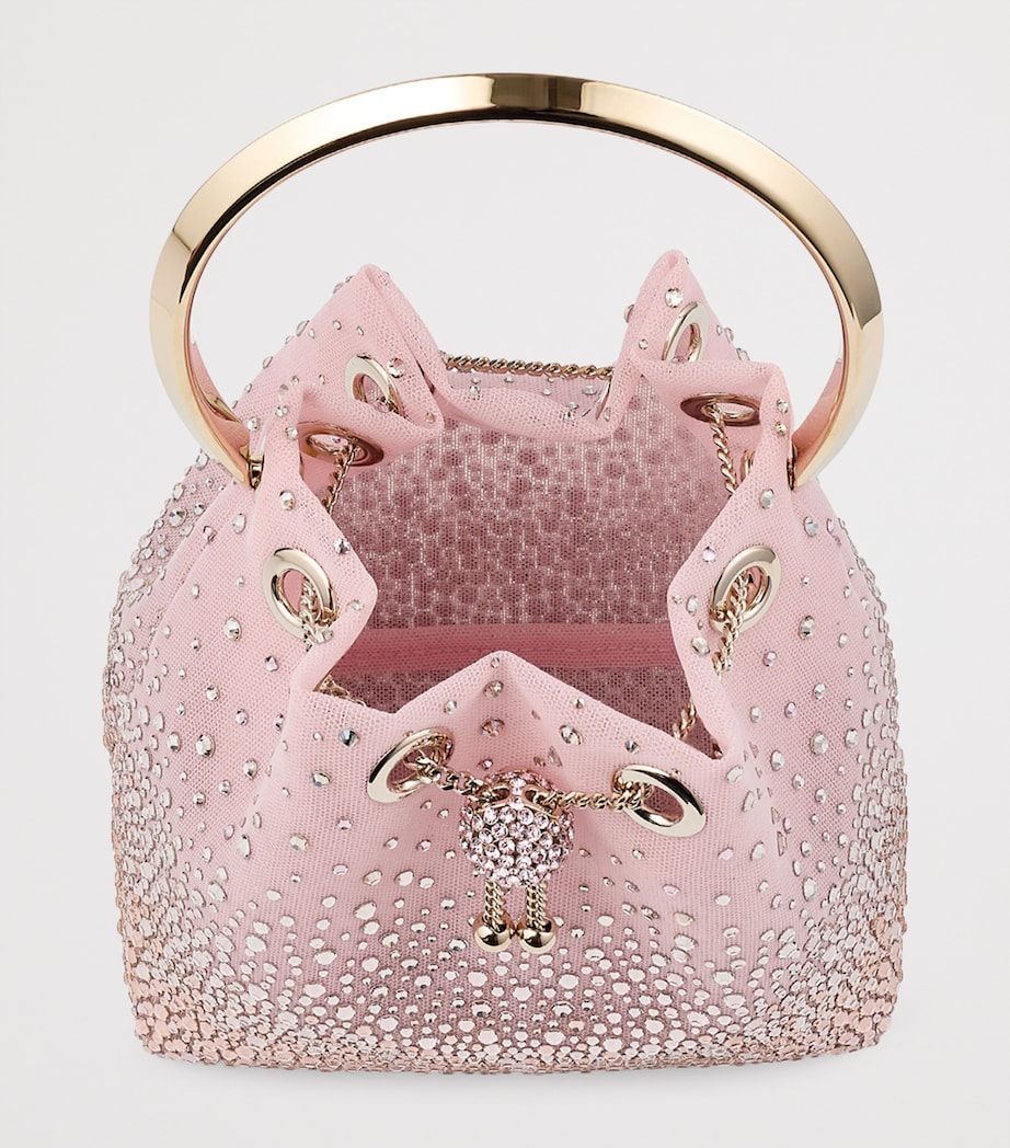 Embellished Bon Bon Top-Handle Bag ROSE/LIGHT GOLD Image 4