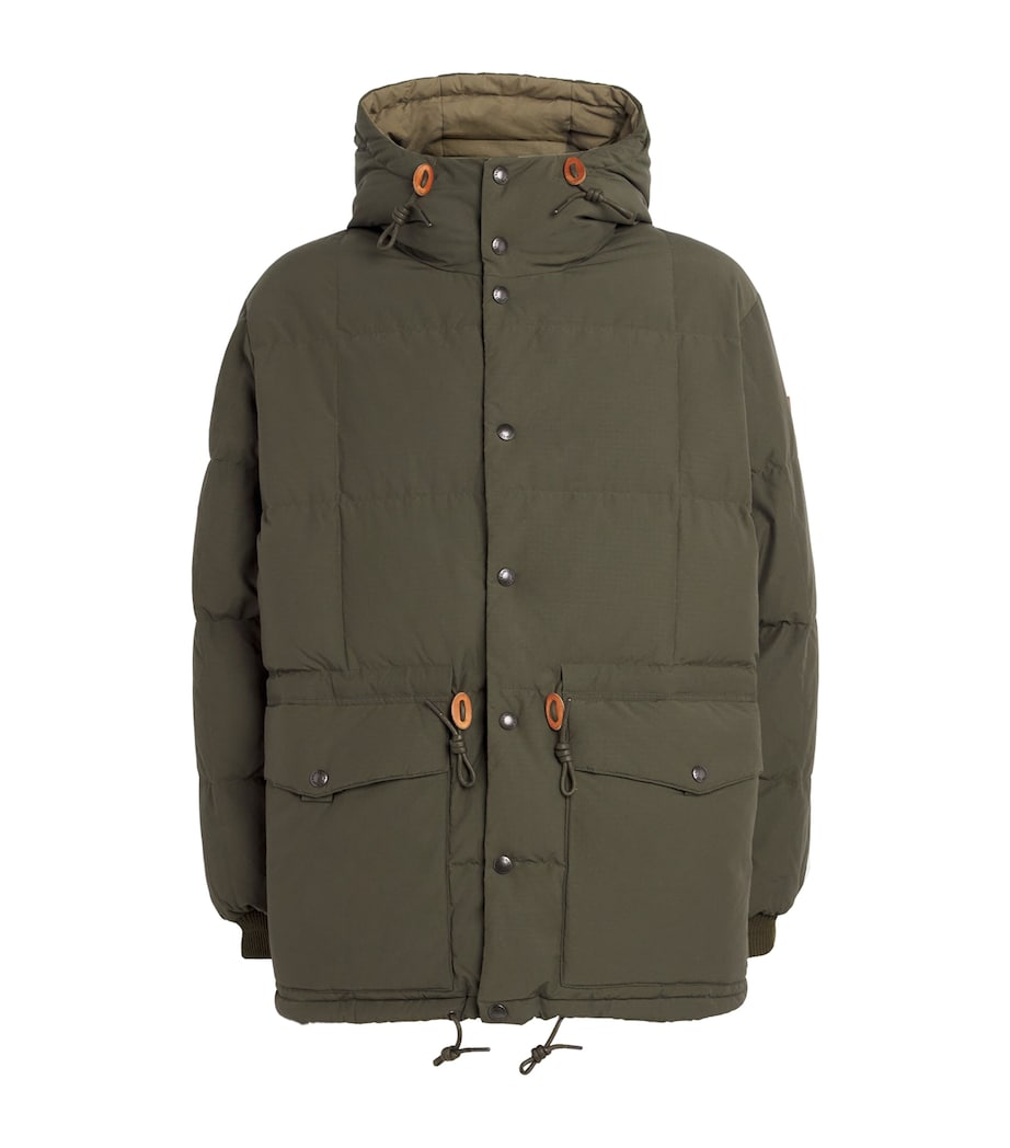 Down-Filled Hartland Parka Coat GREEN Image 1