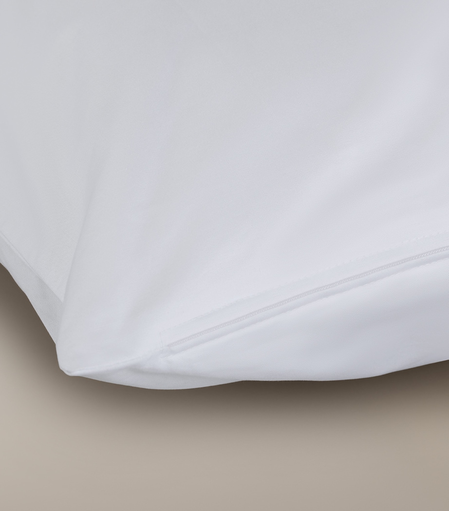 Dust Mite-Proof King Pillow Protector (50cm x 90cm) WHITE Image 3