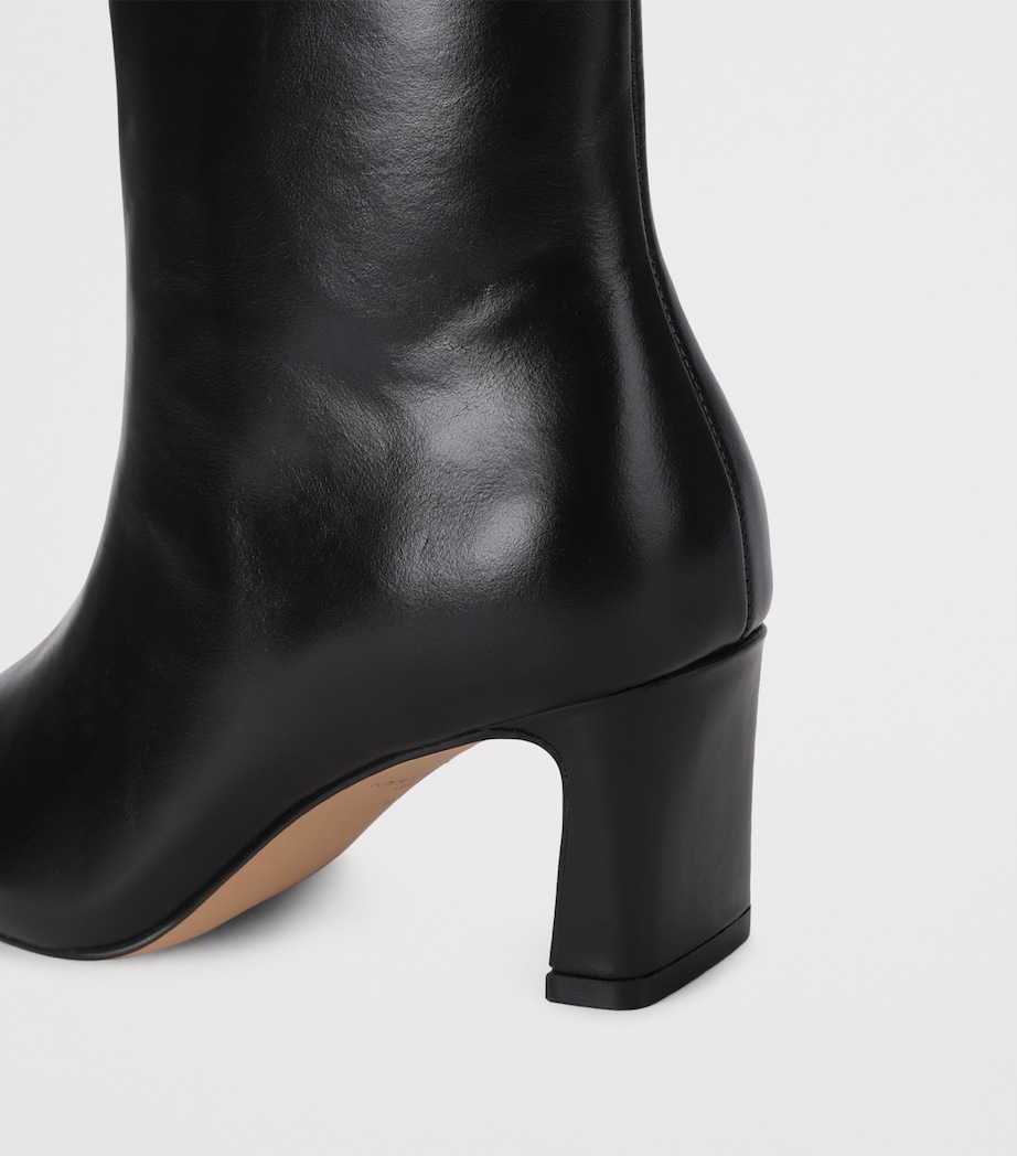 Kurt Geiger London Leather Billy Ankle Boots Black Image 4