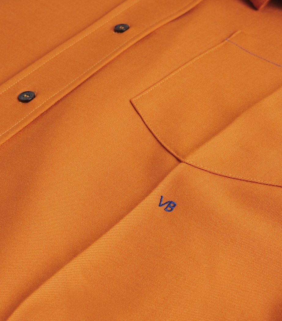 Cropped Long-Sleeve Shirt 3178 BRONZE Image 5