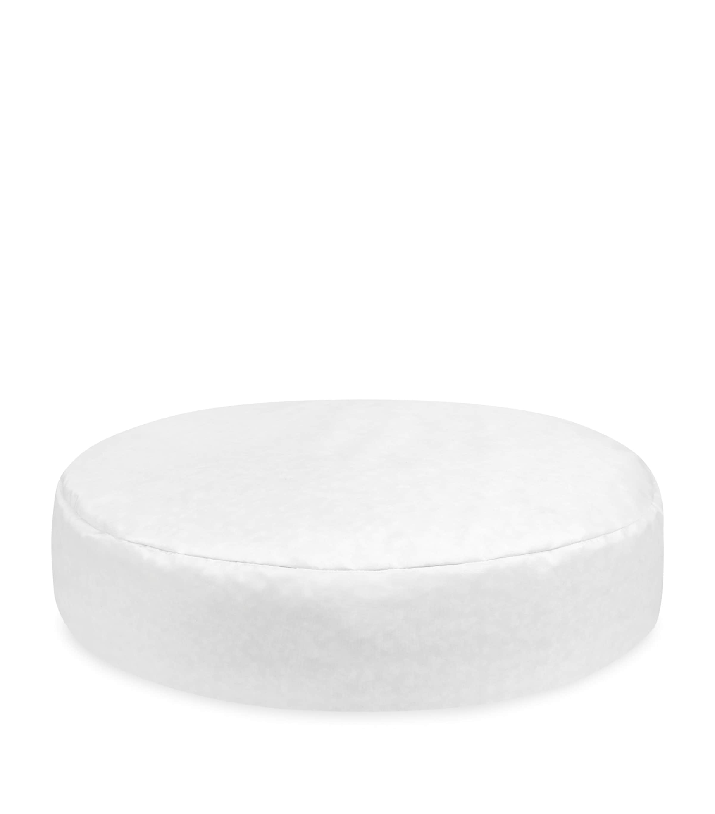 Large Organic Pet Pouf TAUPE Image 5