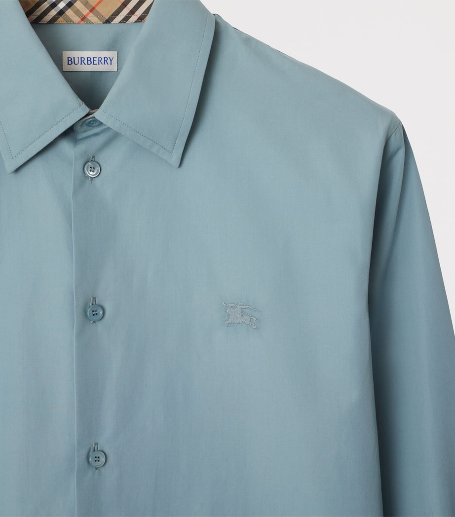 Cotton Poplin Slim Shirt INDEX Image 5