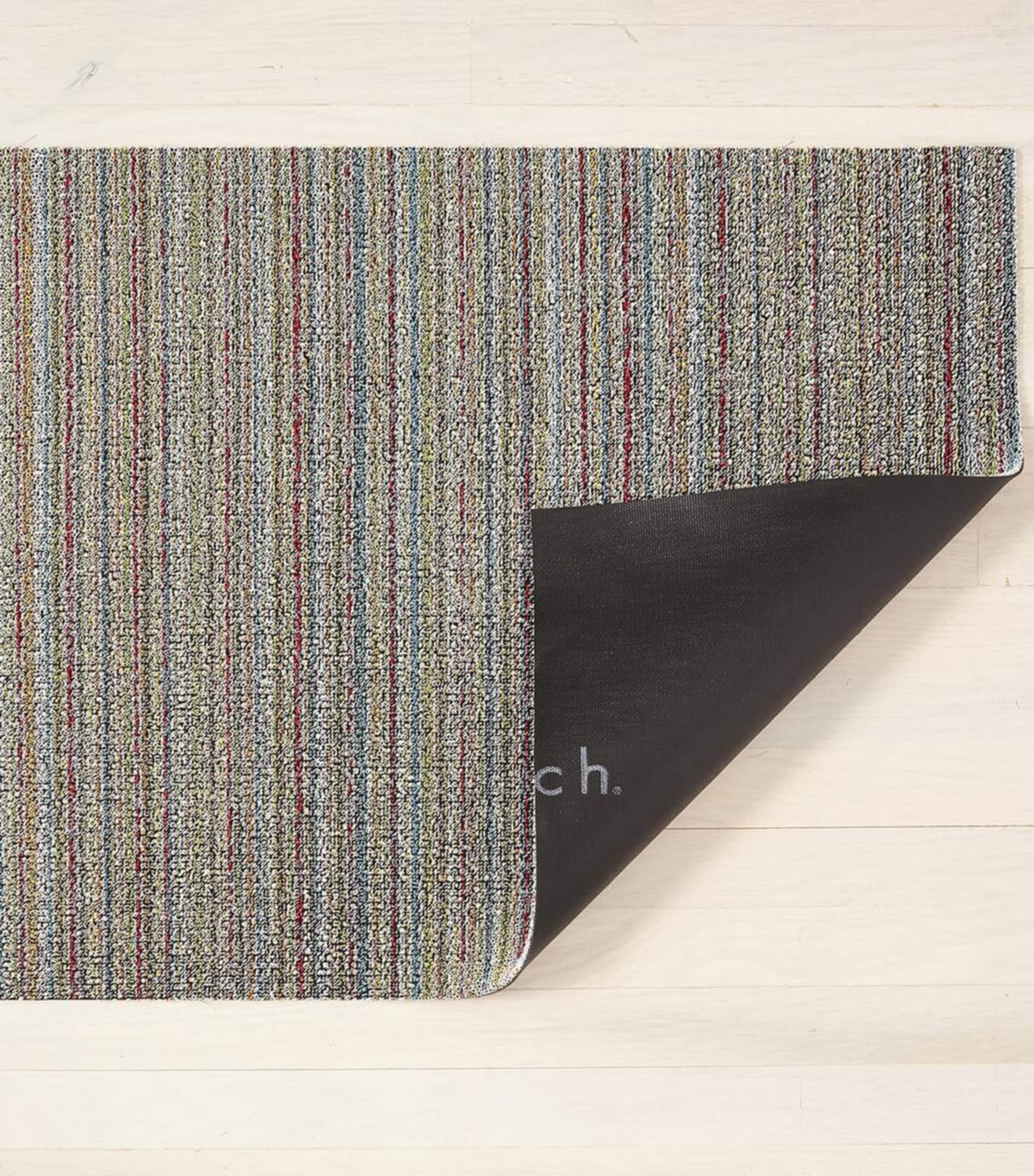 Skinny Stripe Shag Utility Mat (61cm x 91cm) MULTI Image 3