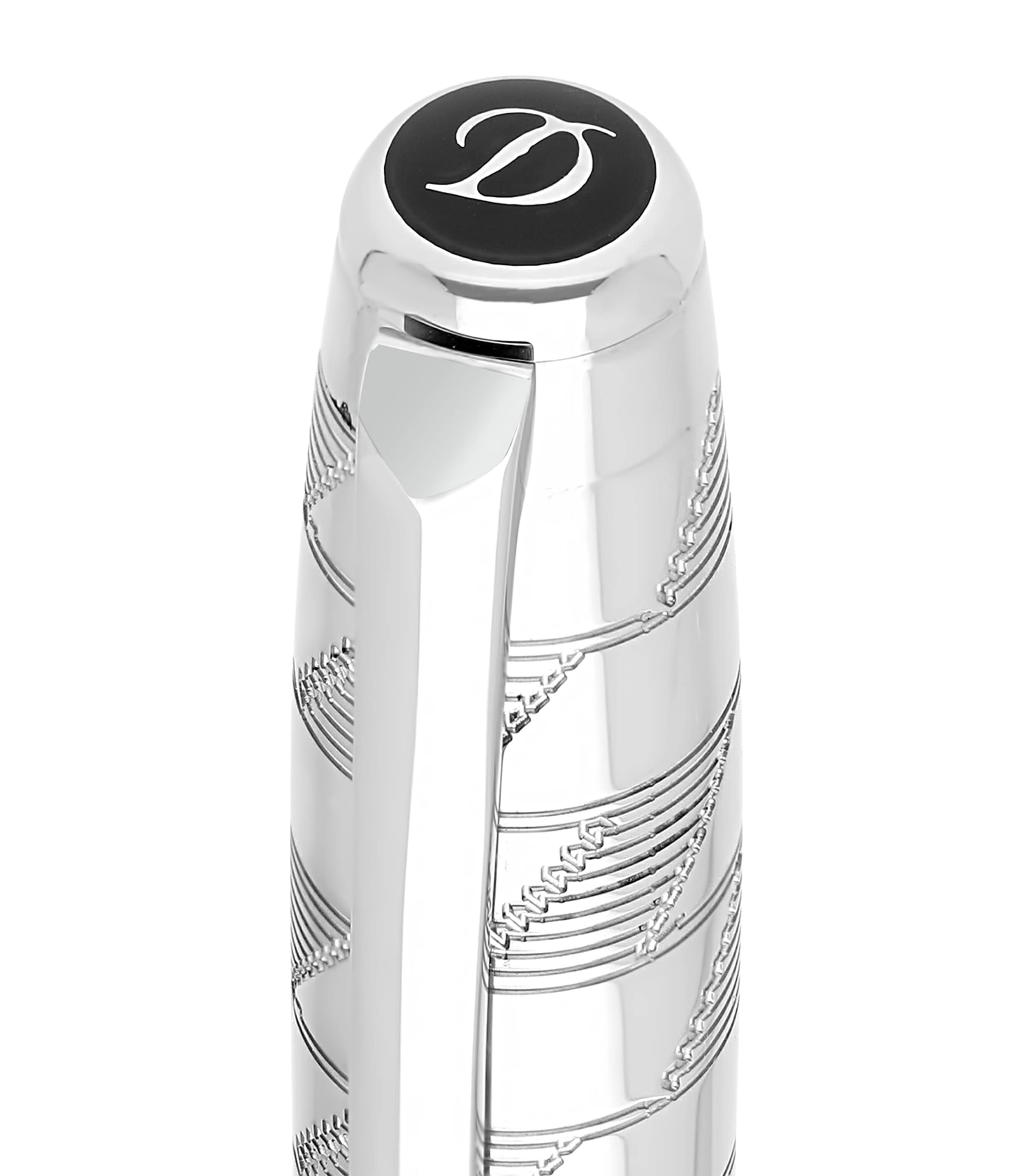 Large Monogram 1872 Line D Eternity Fountain Pen PALLADIUM Image 4