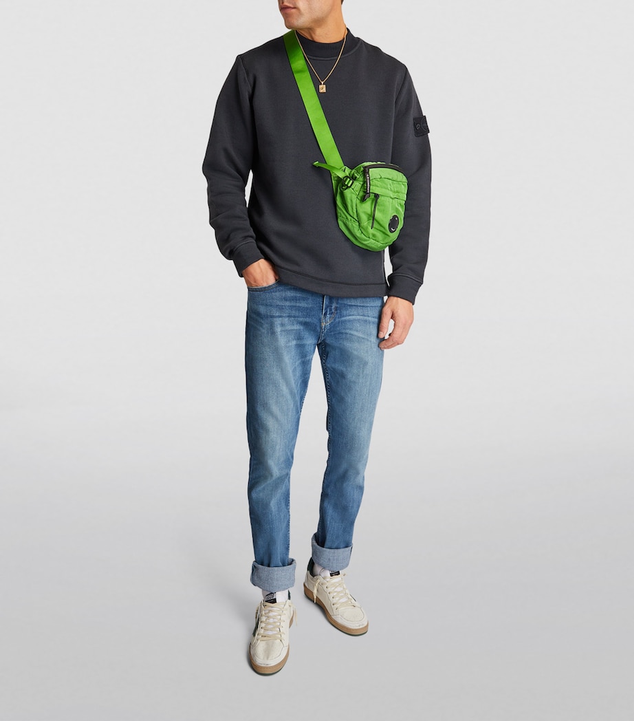 Leather Ballstar Sneakers GREEN OTH Image 5