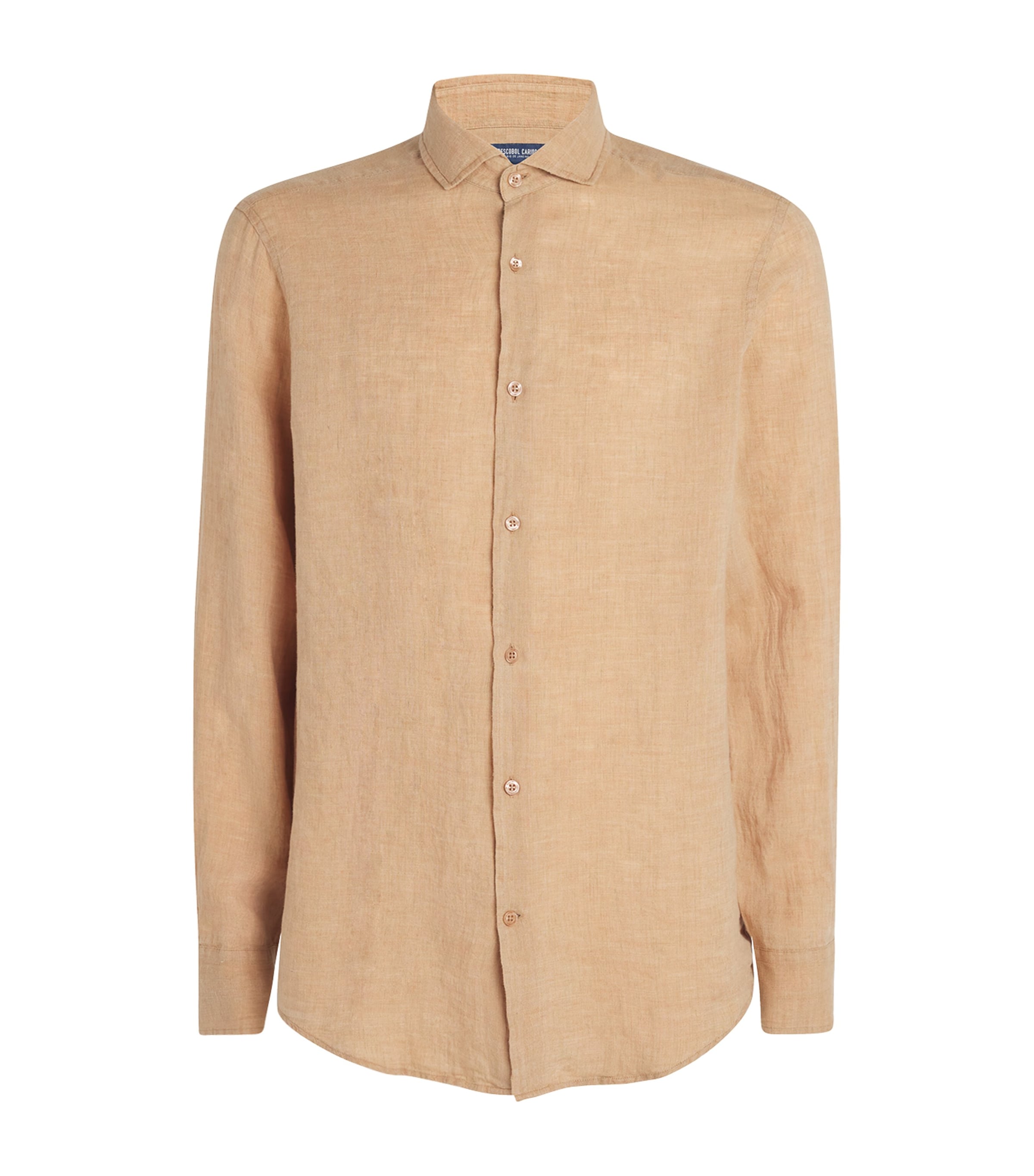 Linen Antonio Shirt 908-PALE COPPER Image 1