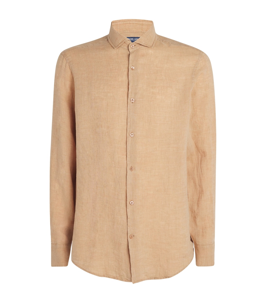 Linen Antonio Shirt 908-PALE COPPER Image 1