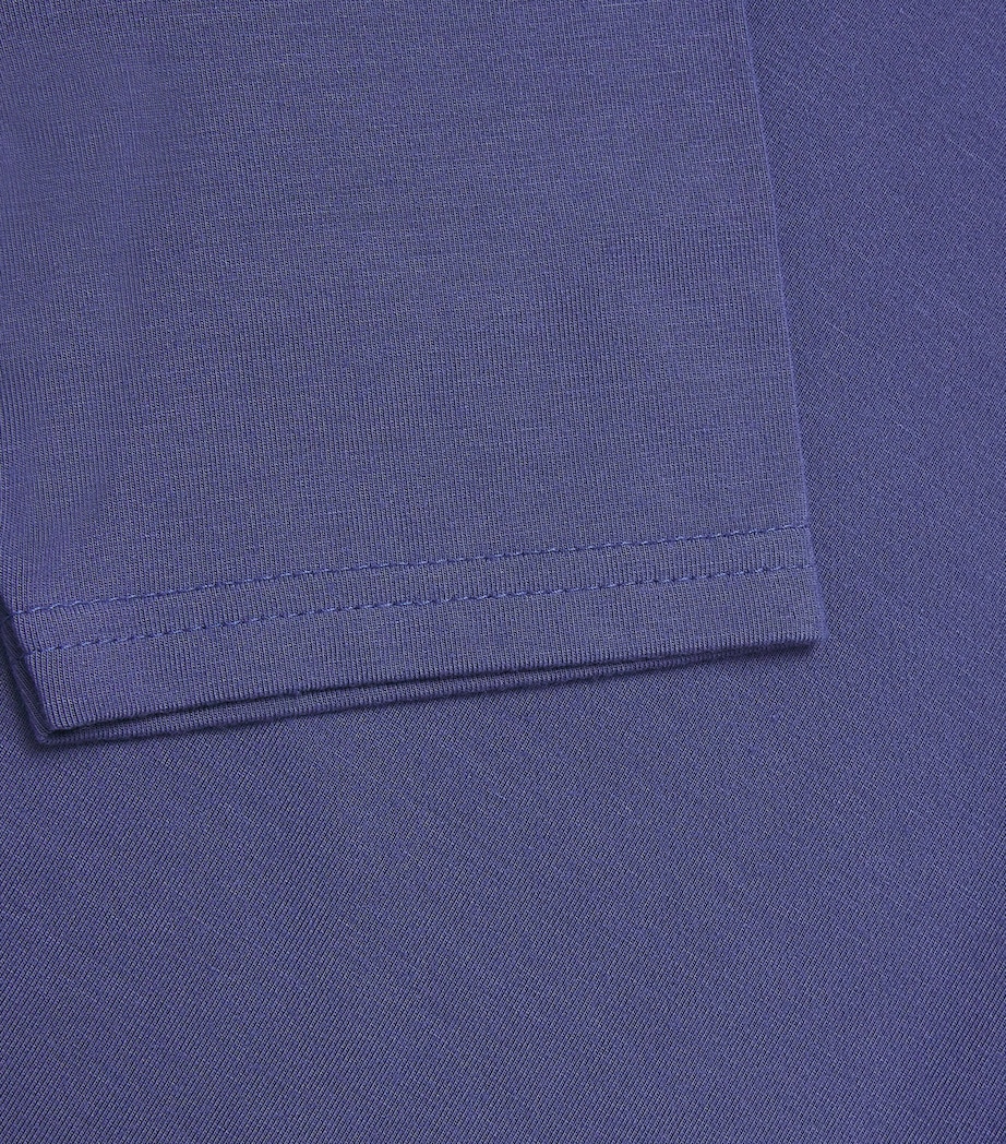 Smith Contrast-Trim Pyjama T-Shirt (4 - 16 Years) CORNBLUE LT BLUE Image 3